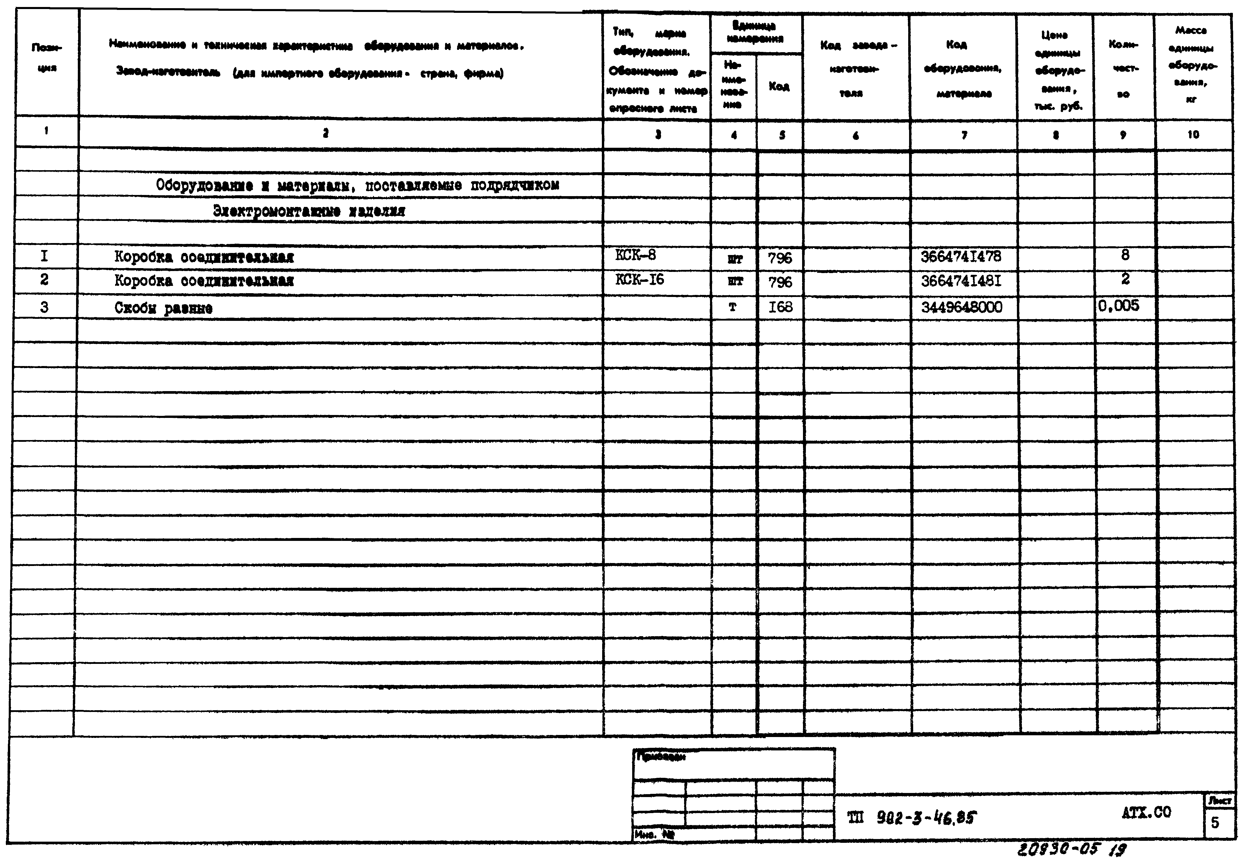 Типовой проект 902-3-46.85