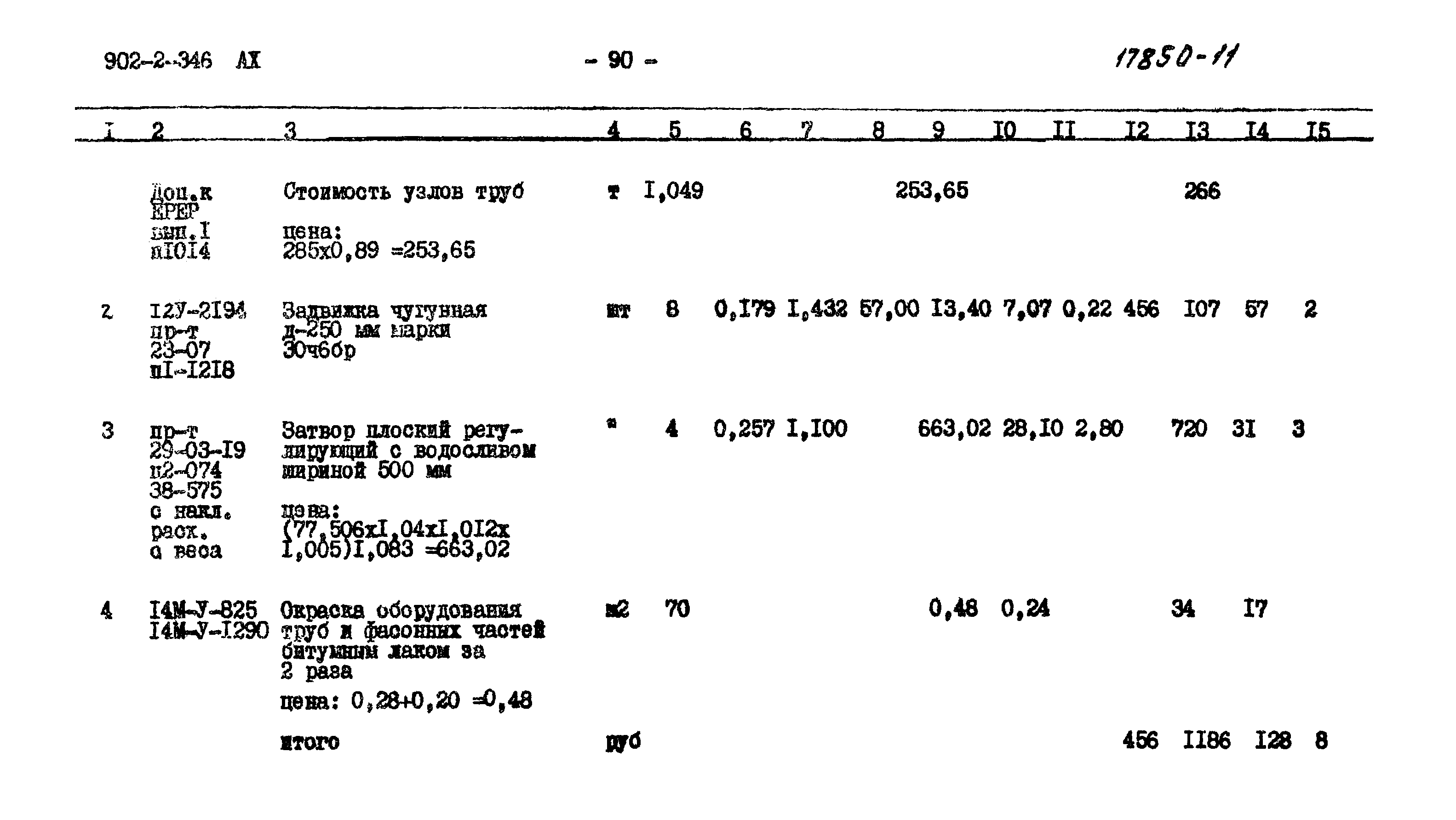 Типовой проект 902-2-346