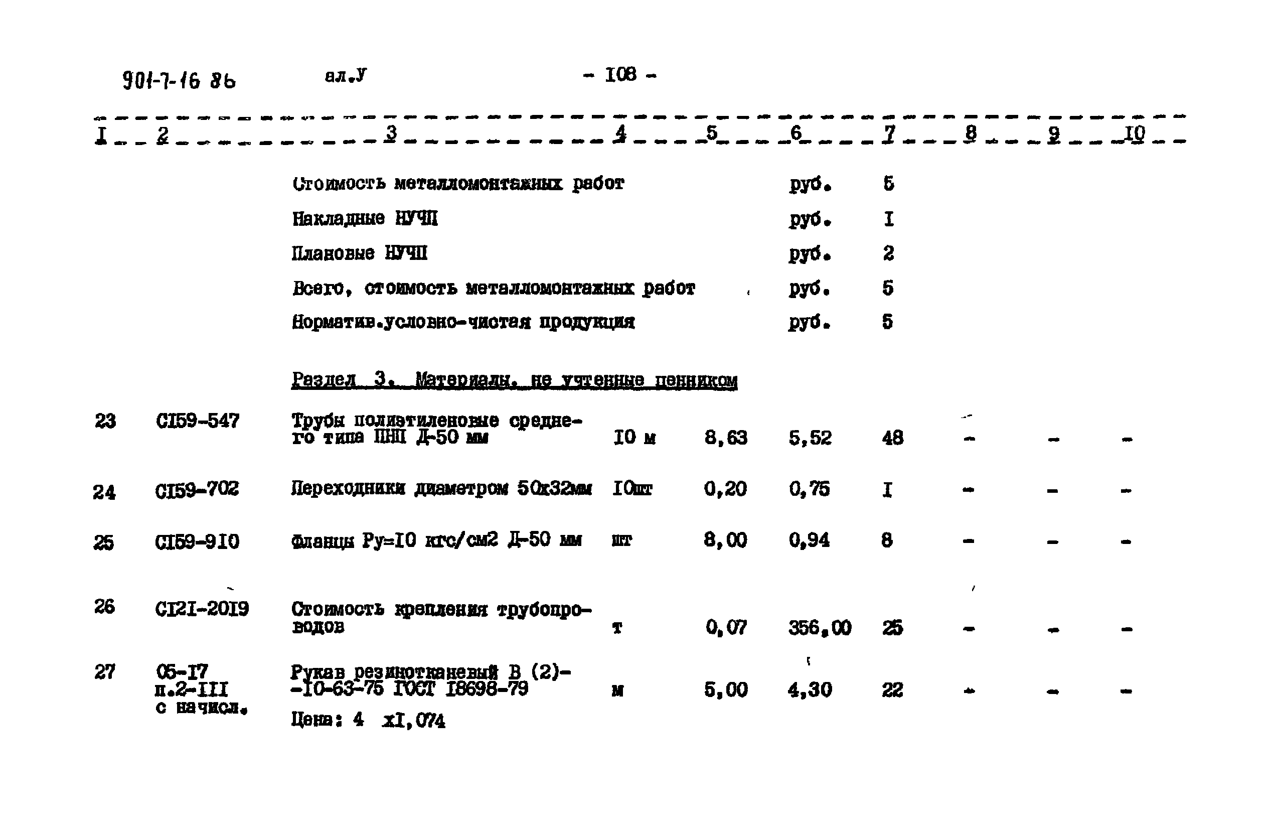 Типовой проект 901-7-16.86