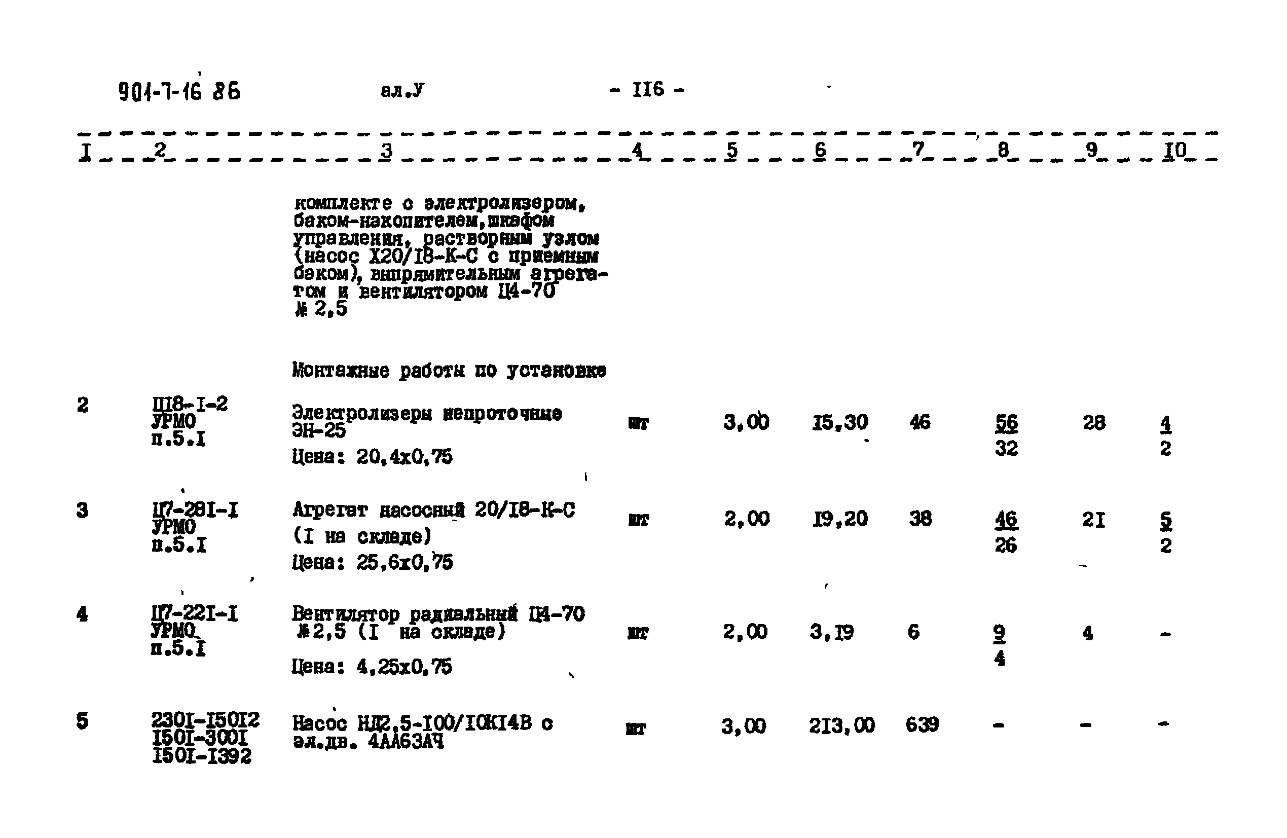 Типовой проект 901-7-16.86