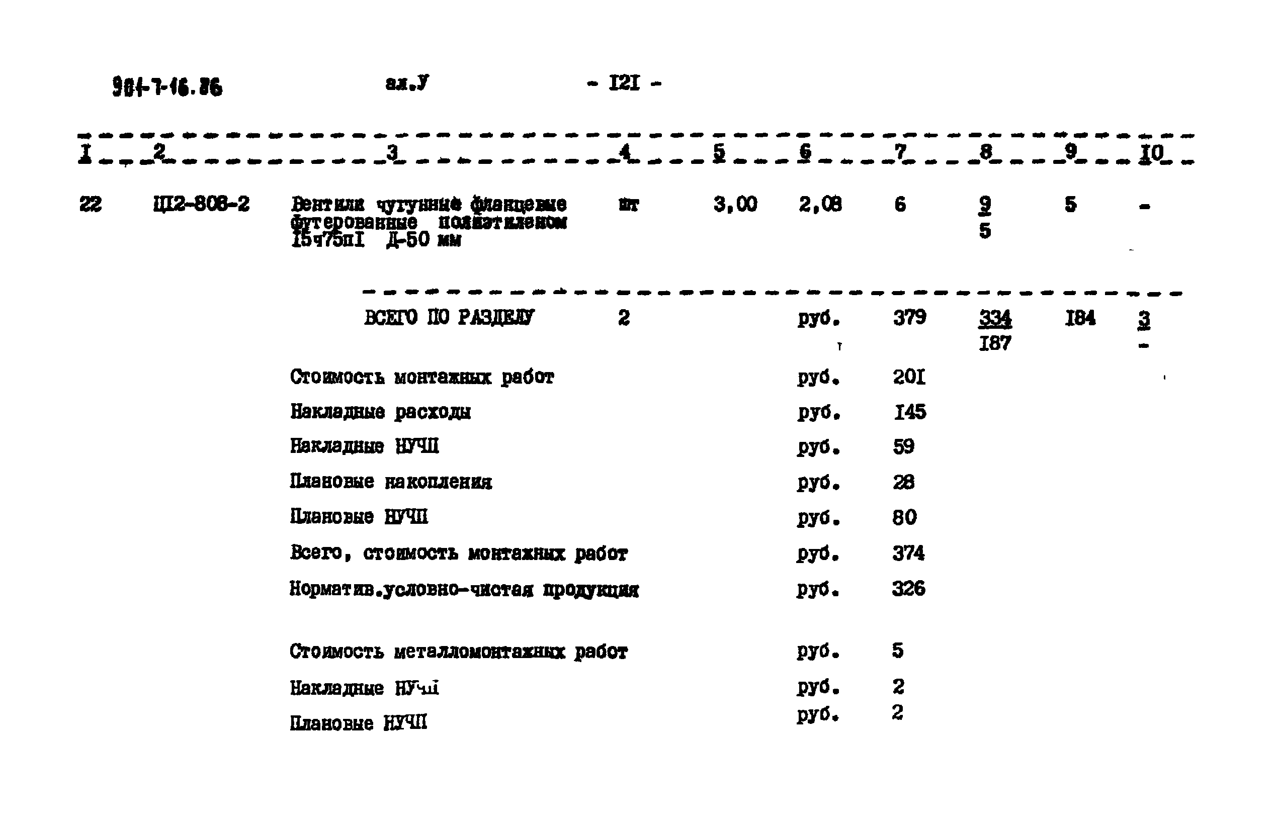 Типовой проект 901-7-16.86