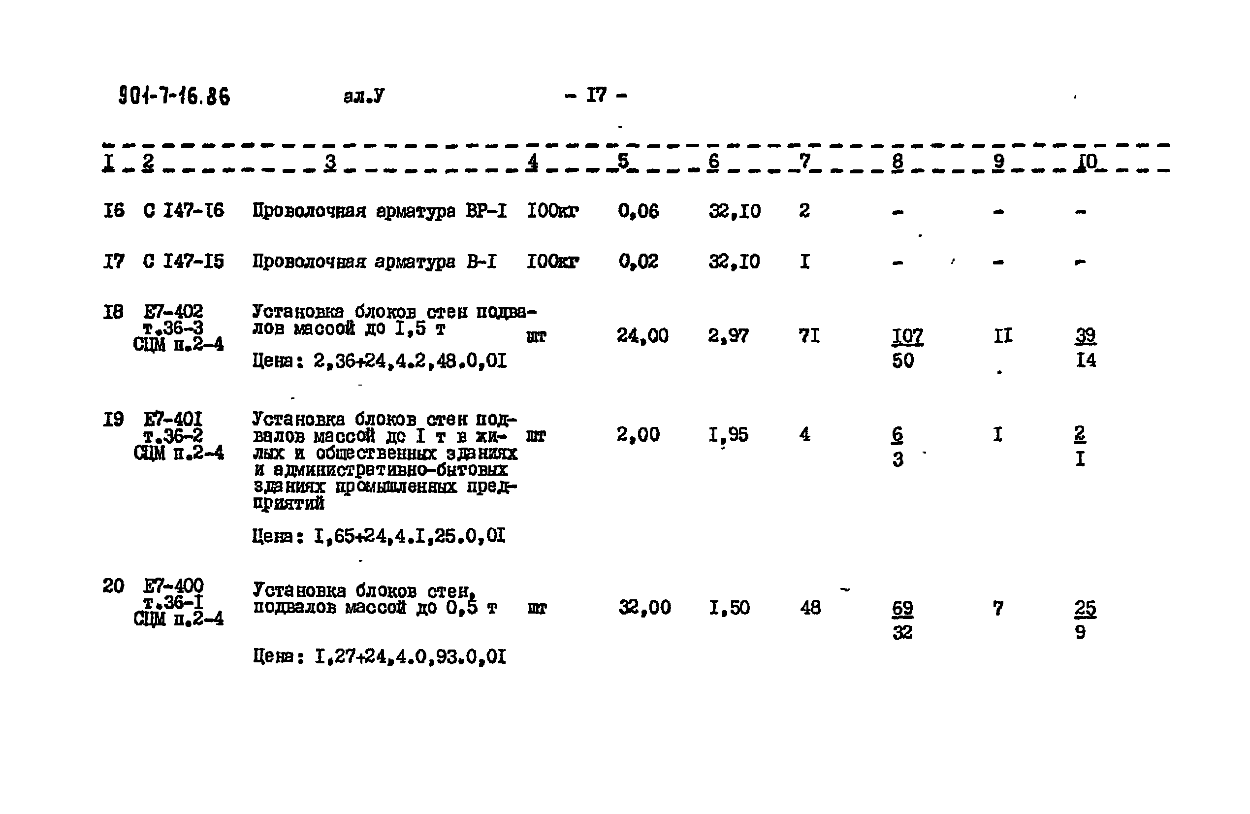 Типовой проект 901-7-16.86