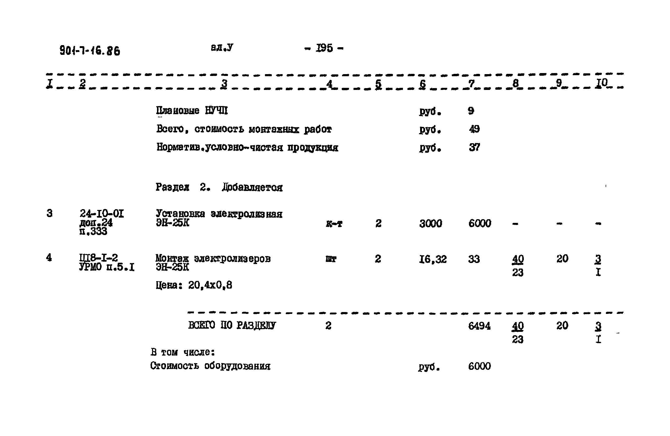 Типовой проект 901-7-16.86