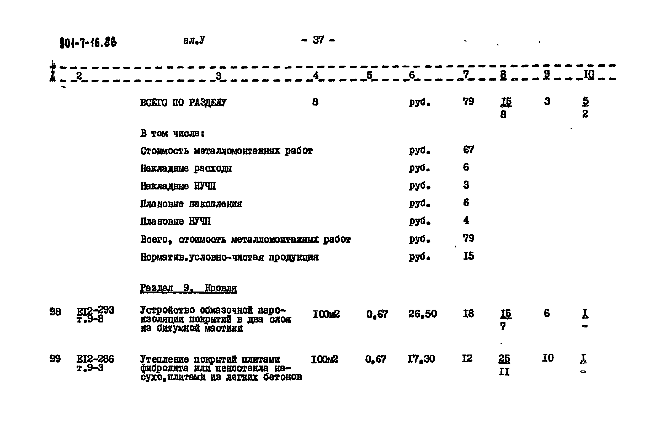 Типовой проект 901-7-16.86