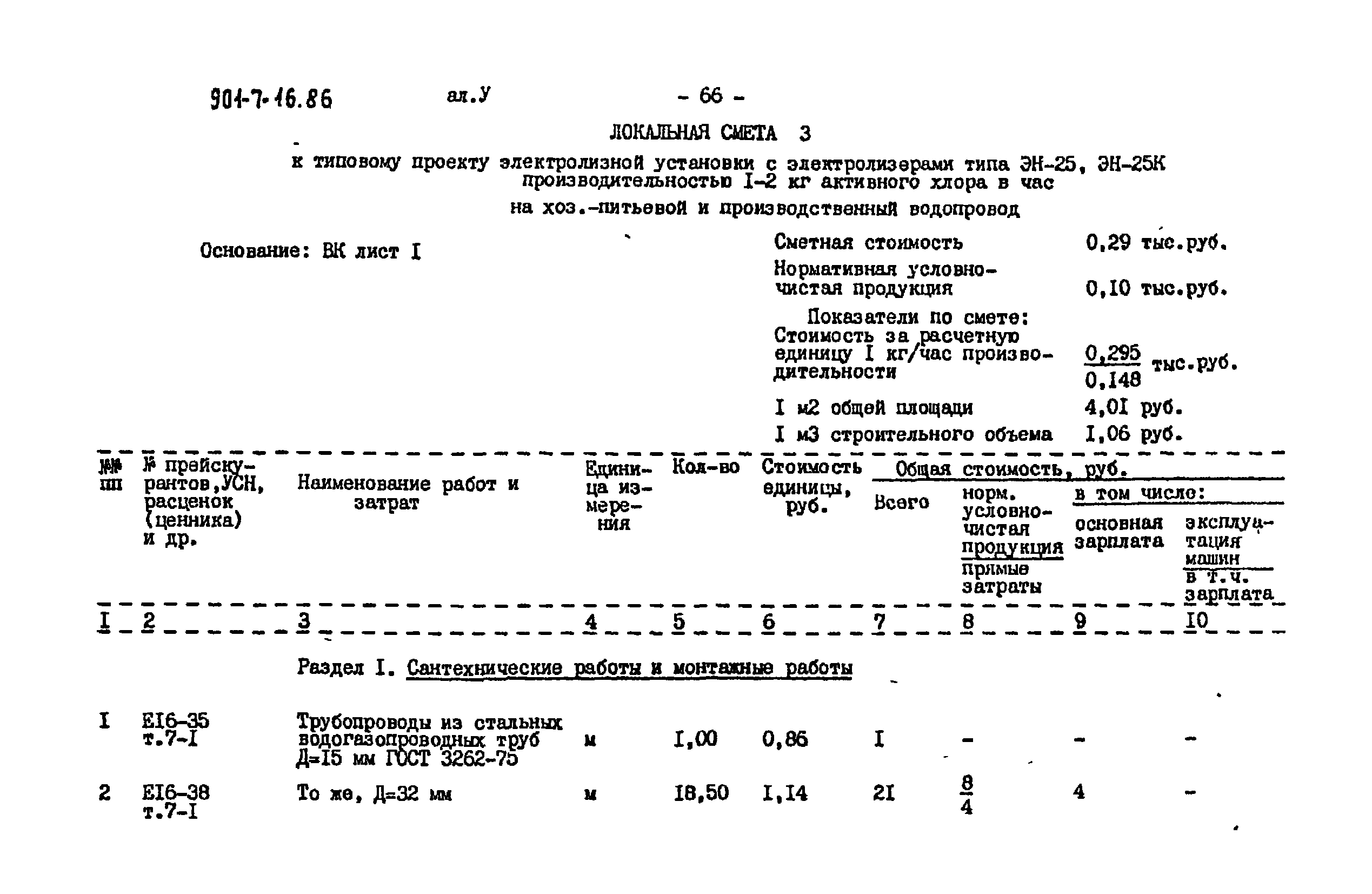 Типовой проект 901-7-16.86