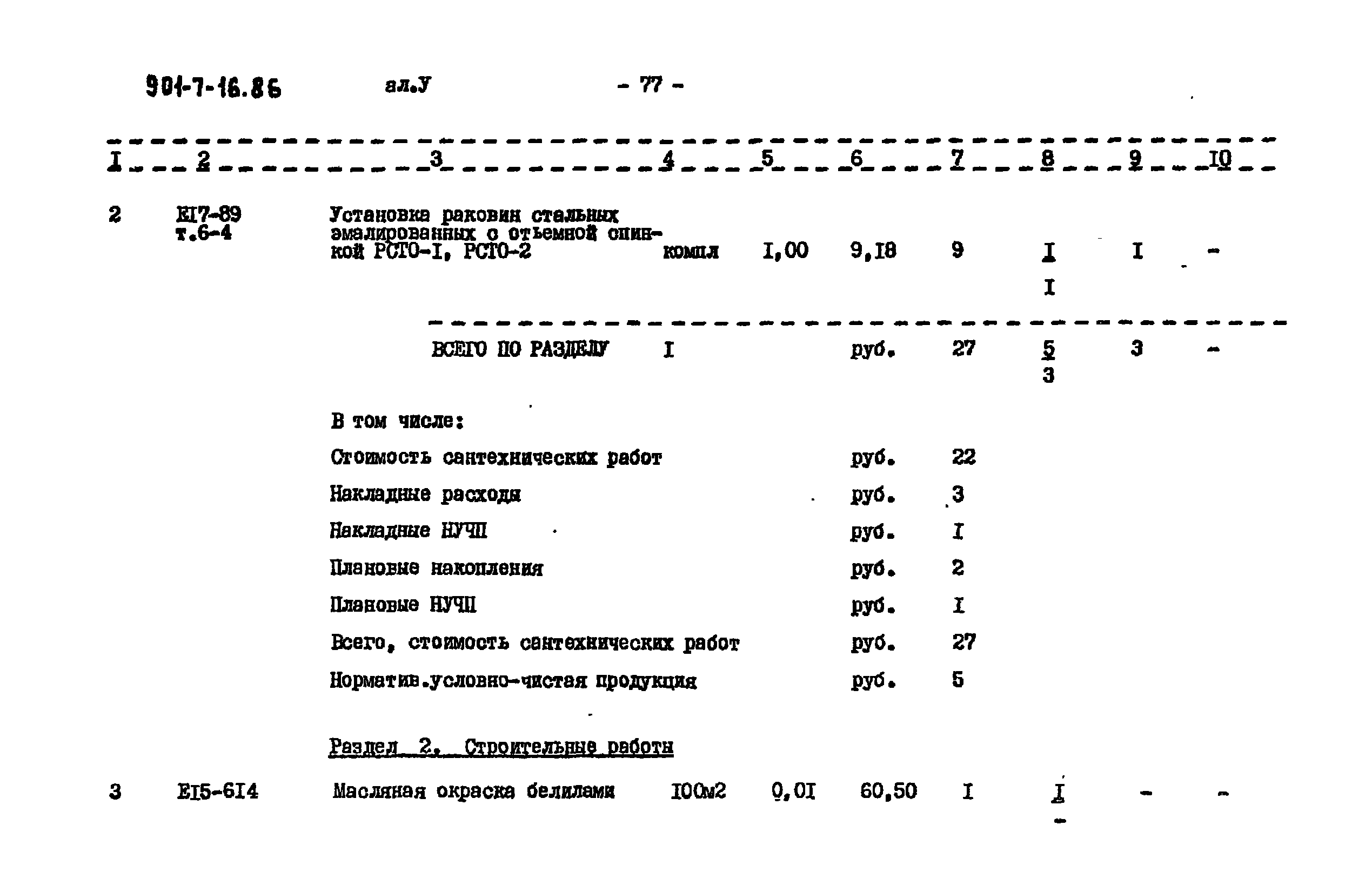 Типовой проект 901-7-16.86
