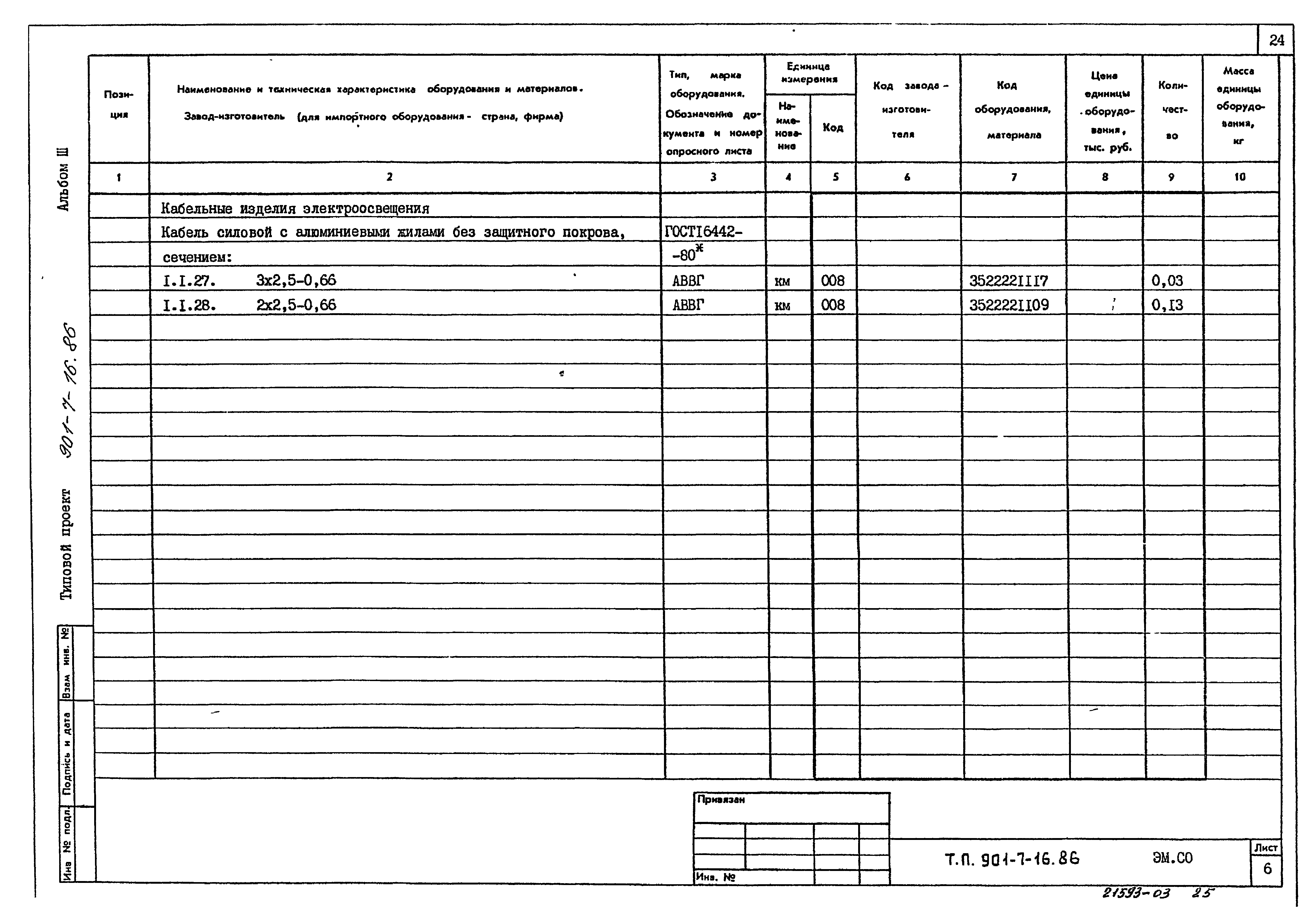 Типовой проект 901-7-16.86