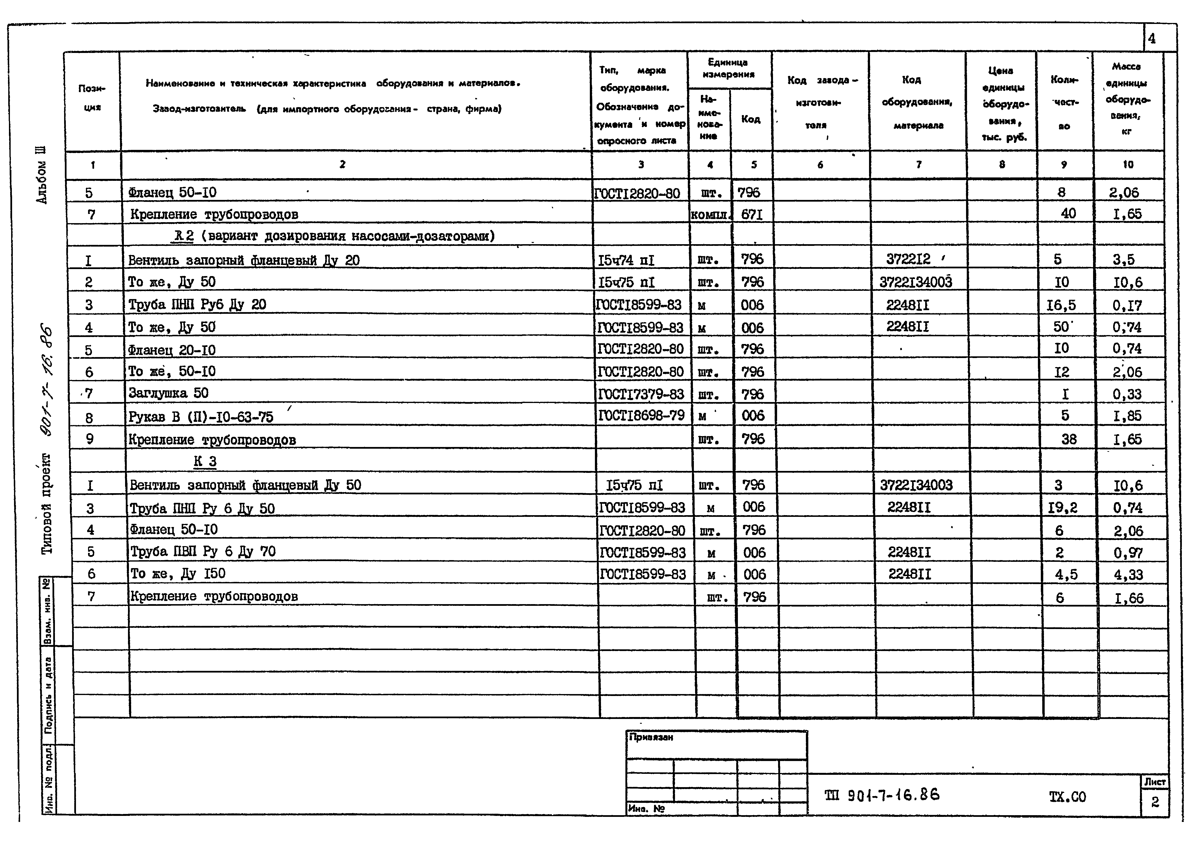 Типовой проект 901-7-16.86