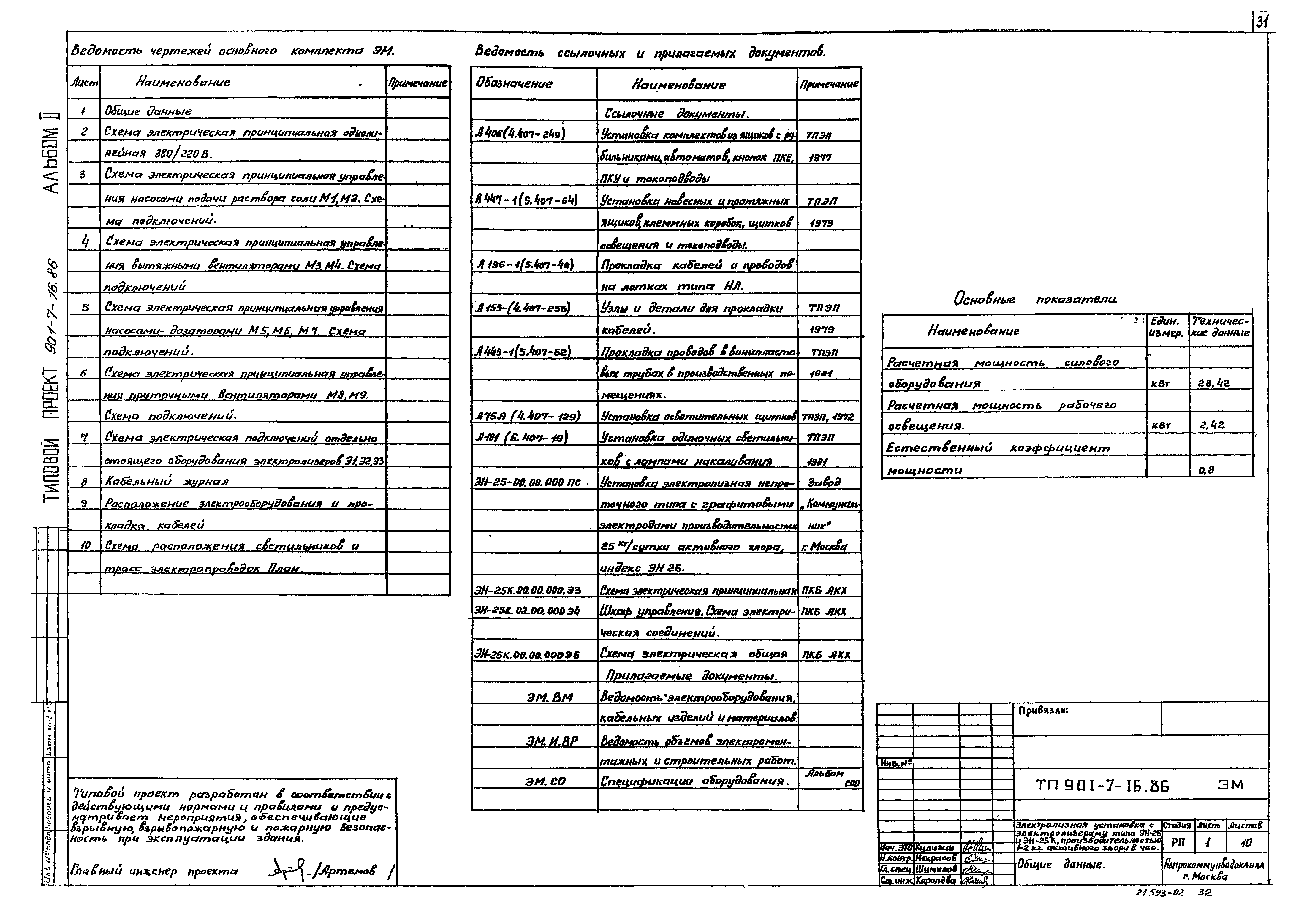 Типовой проект 901-7-16.86