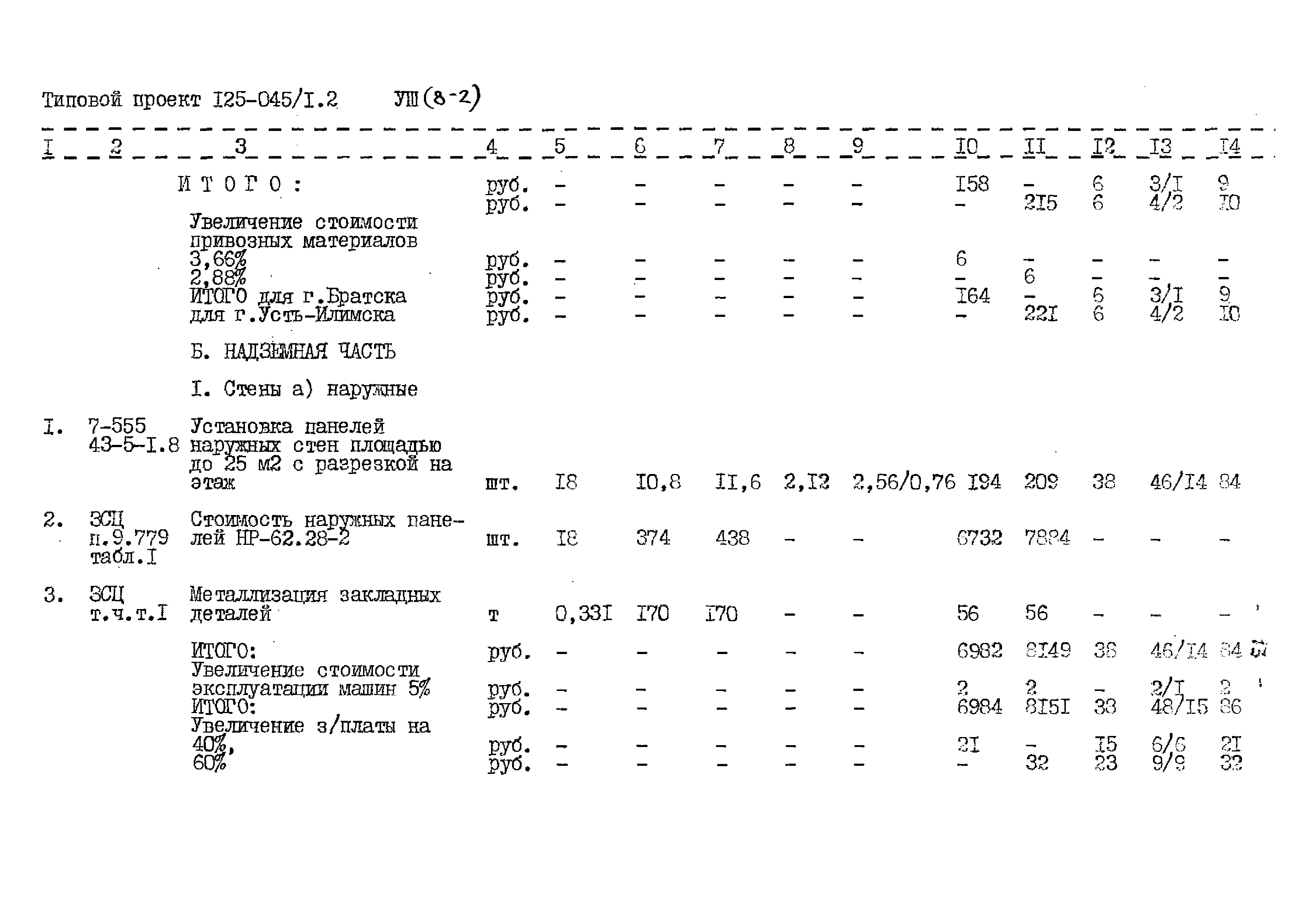 Типовой проект 125-045/1.2