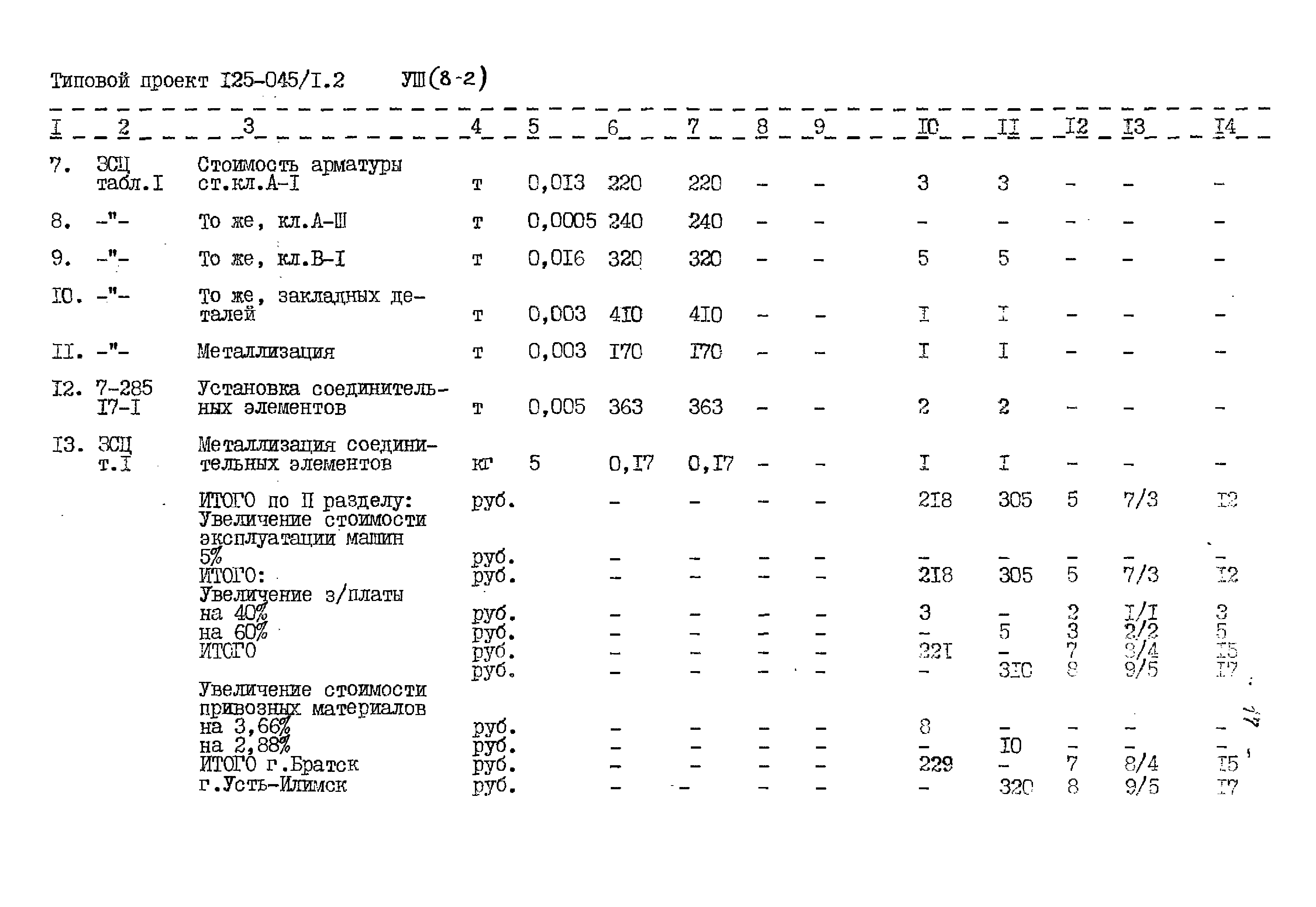 Типовой проект 125-045/1.2