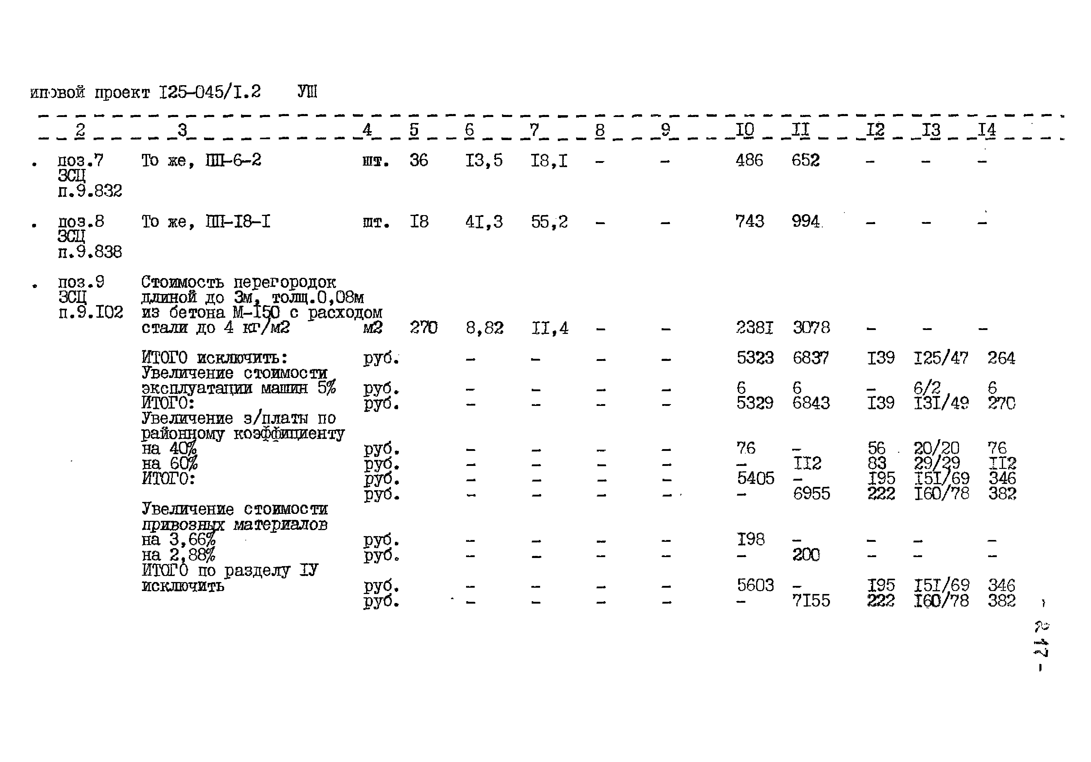 Типовой проект 125-045/1.2