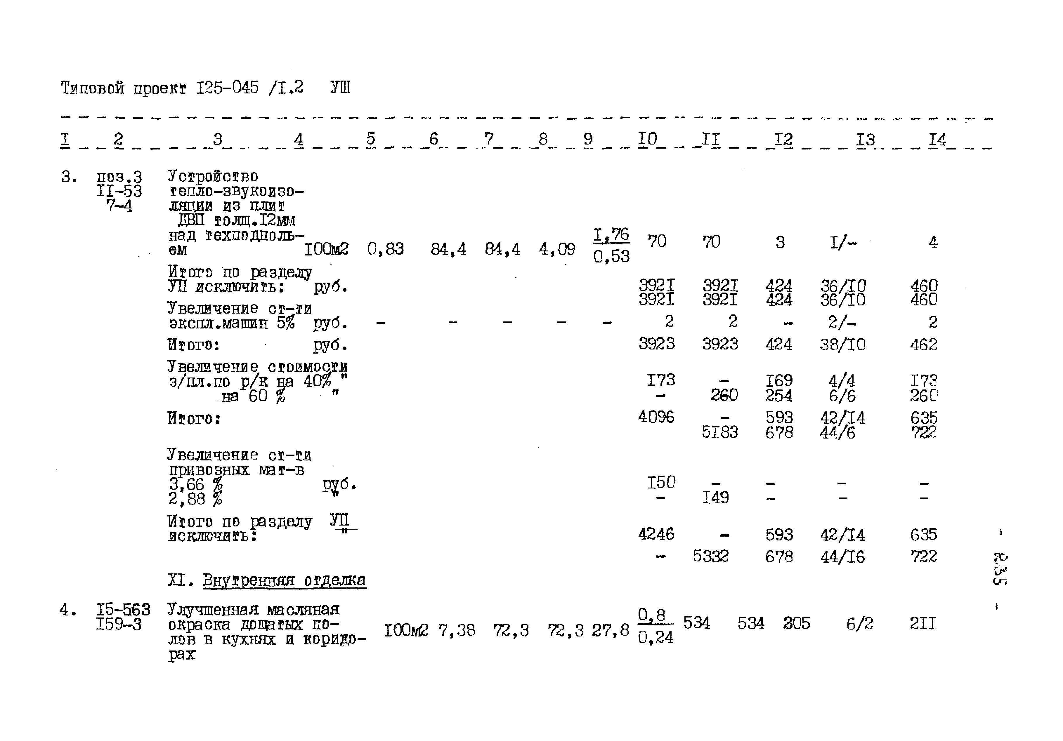 Типовой проект 125-045/1.2