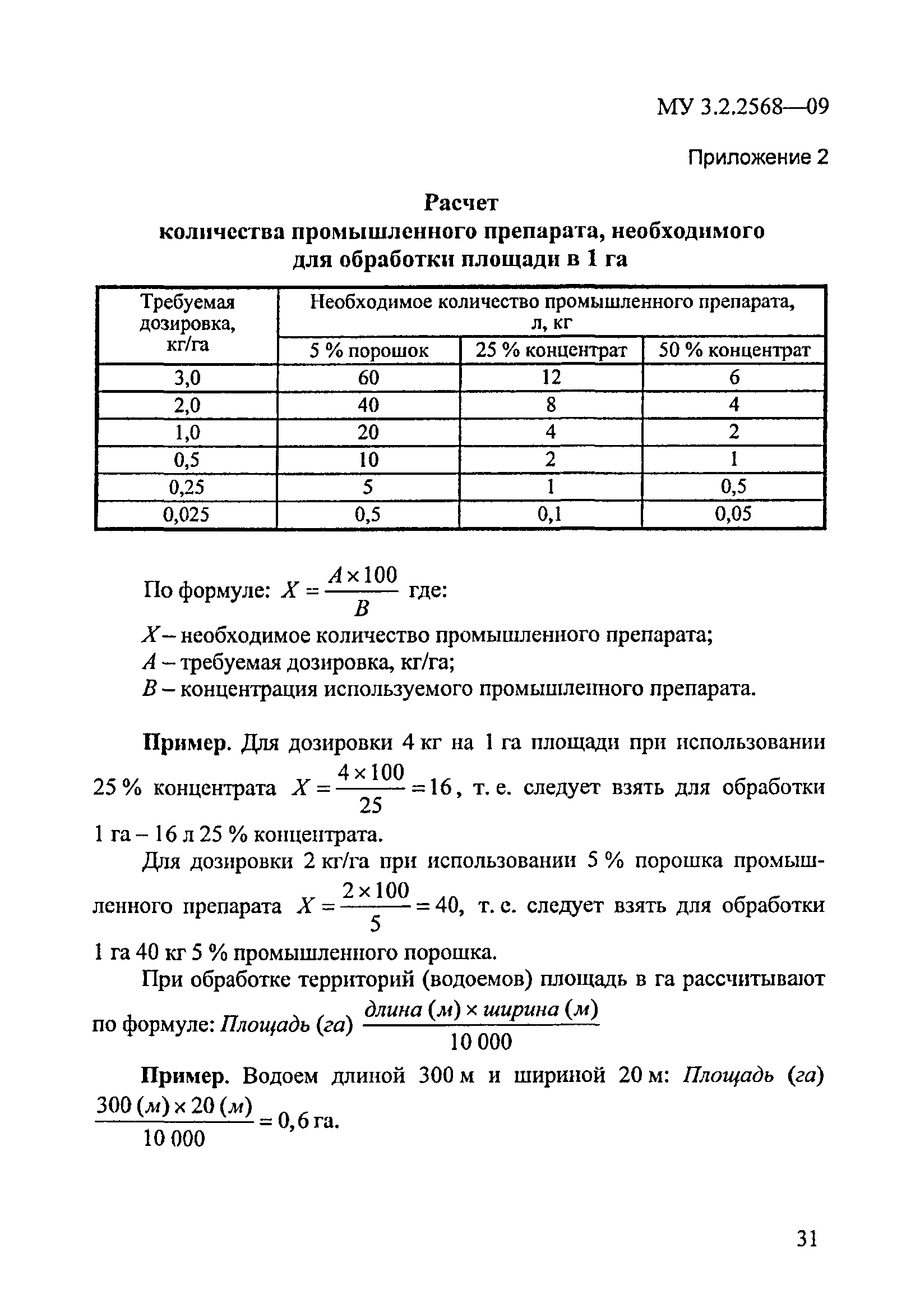 МУК 3.2.2568-09