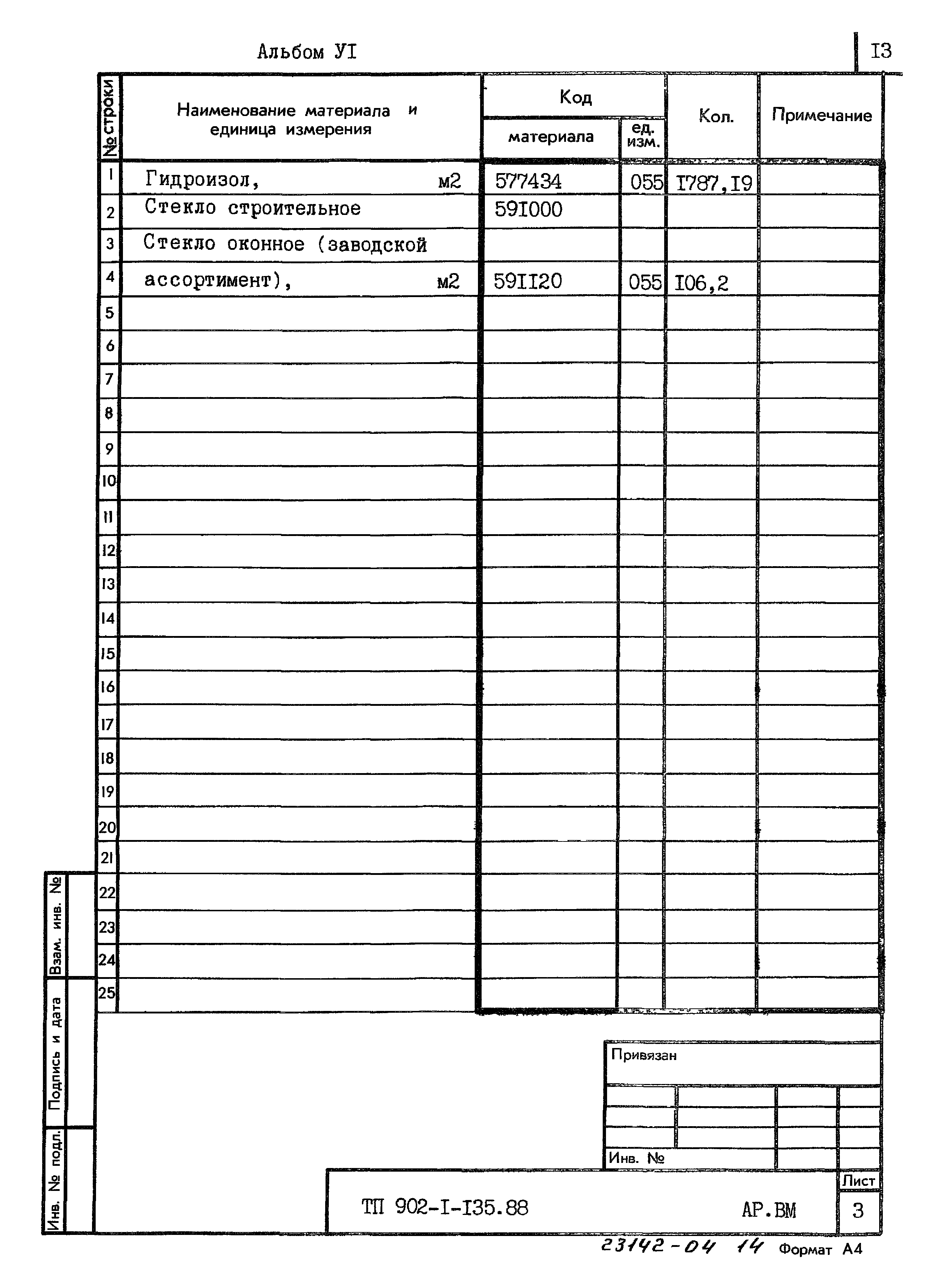 Типовой проект 902-1-135.88