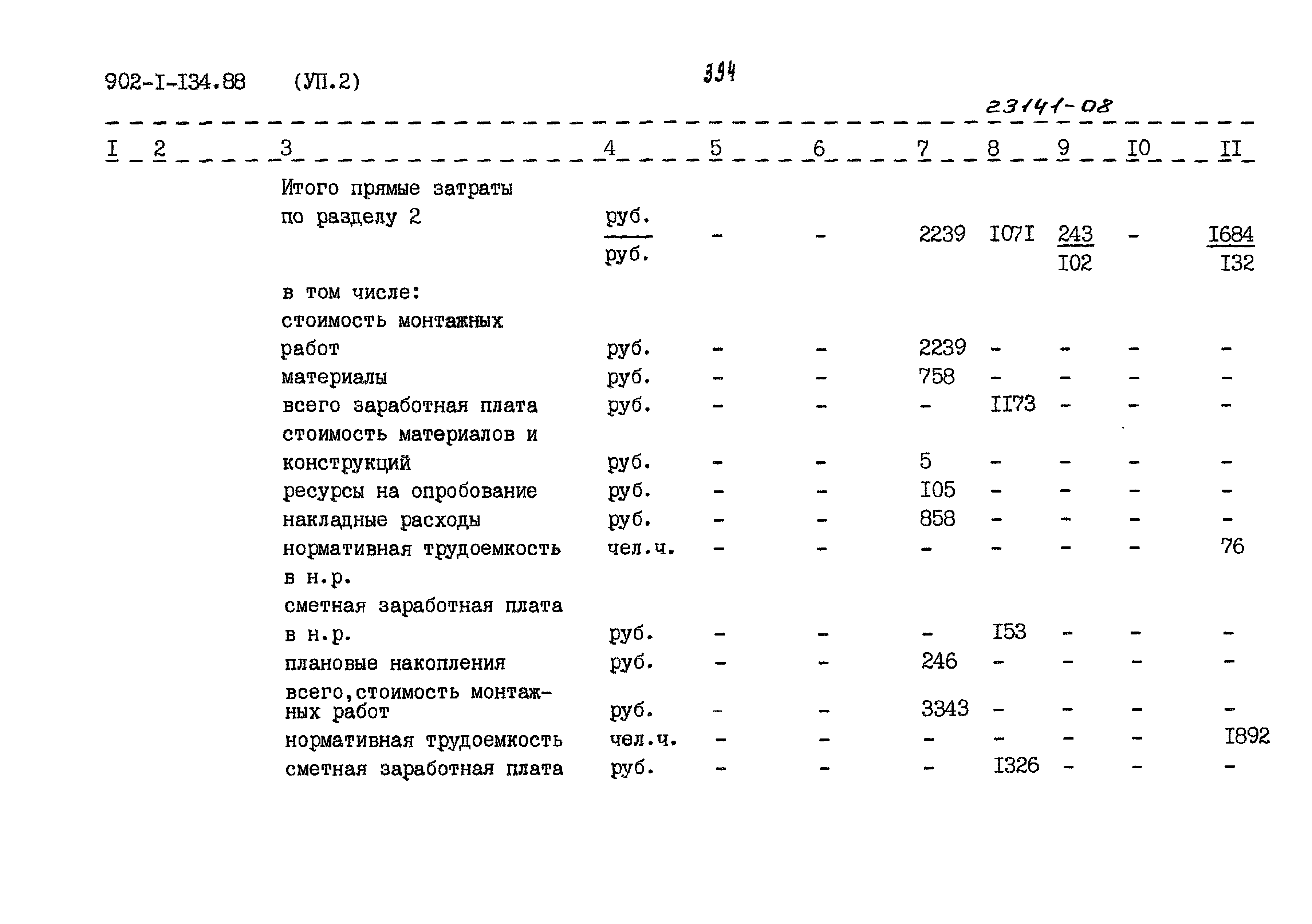 Типовой проект 902-1-134.88