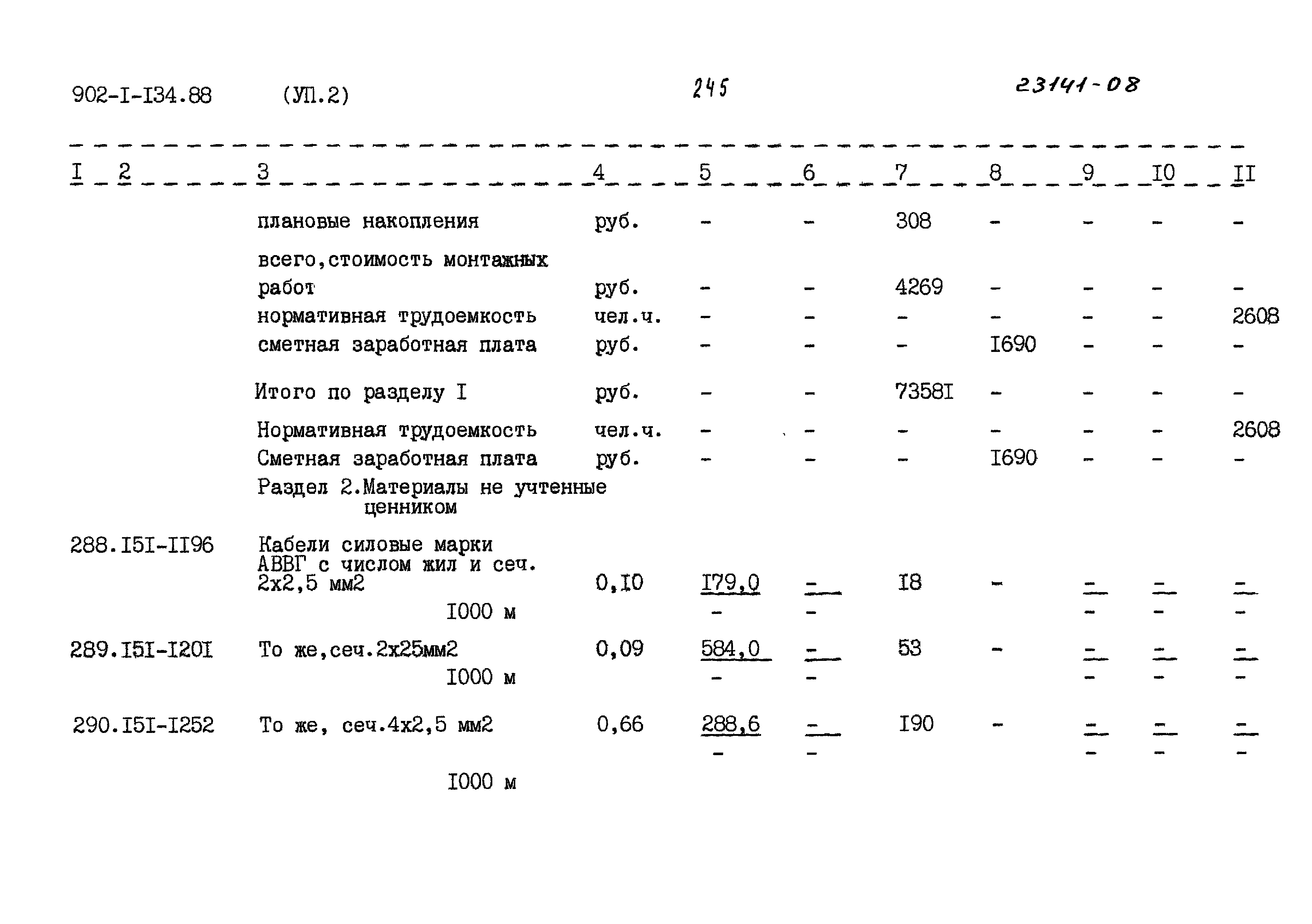 Типовой проект 902-1-134.88