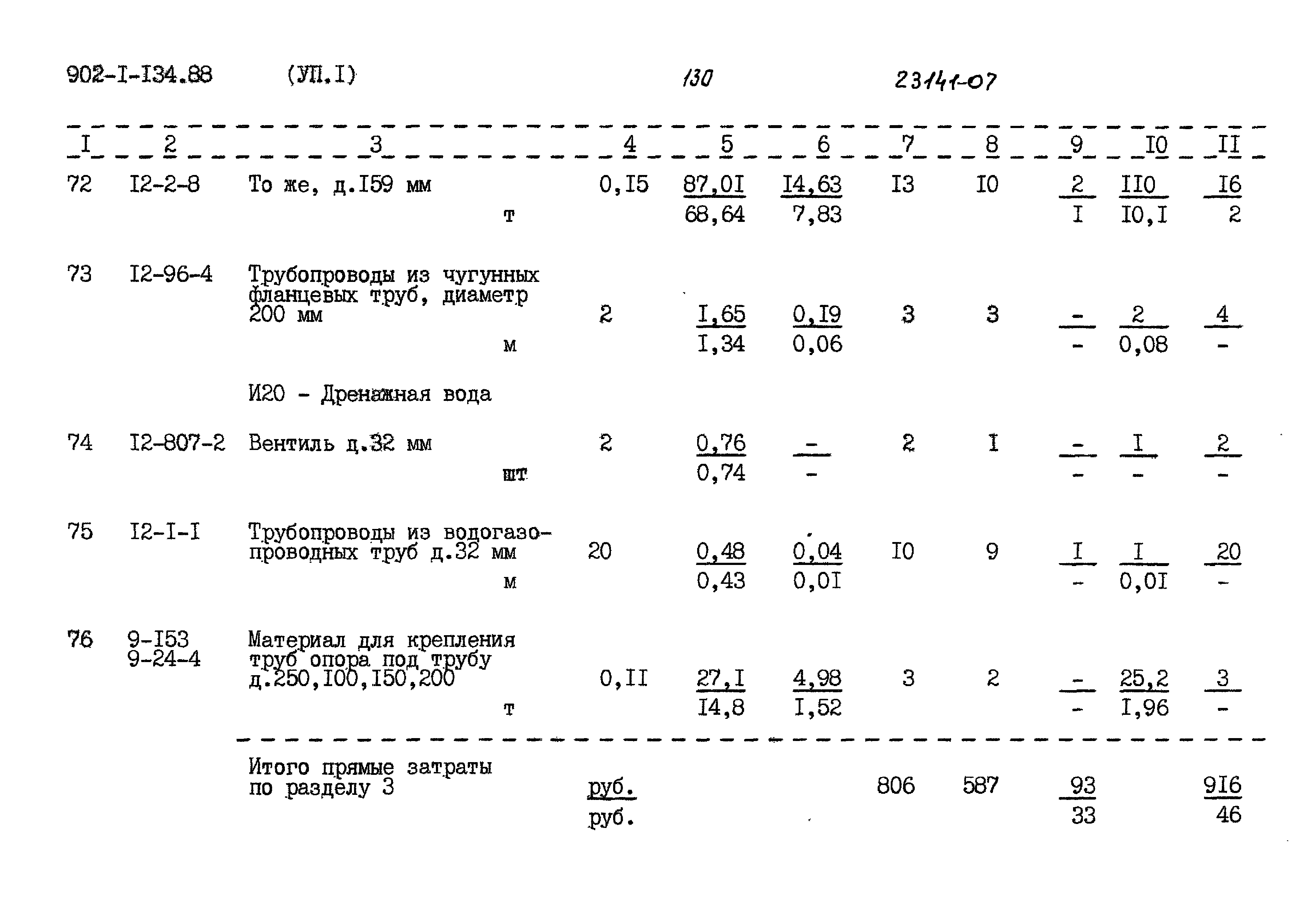 Типовой проект 902-1-134.88