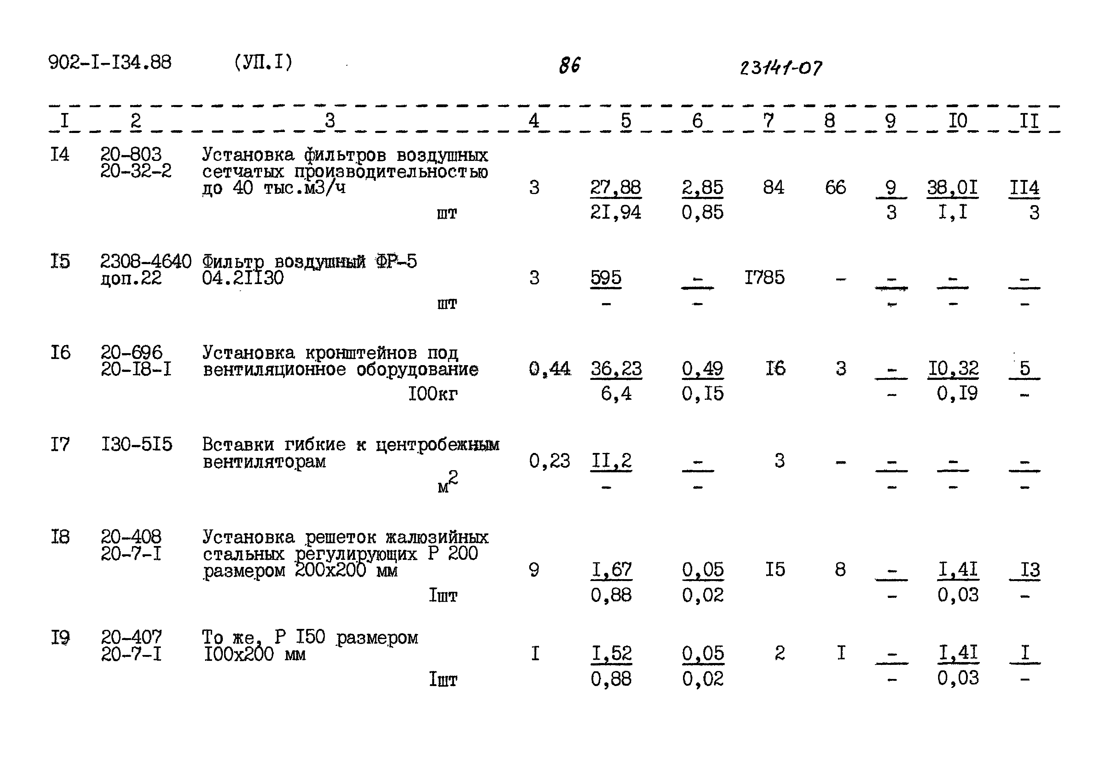 Типовой проект 902-1-134.88