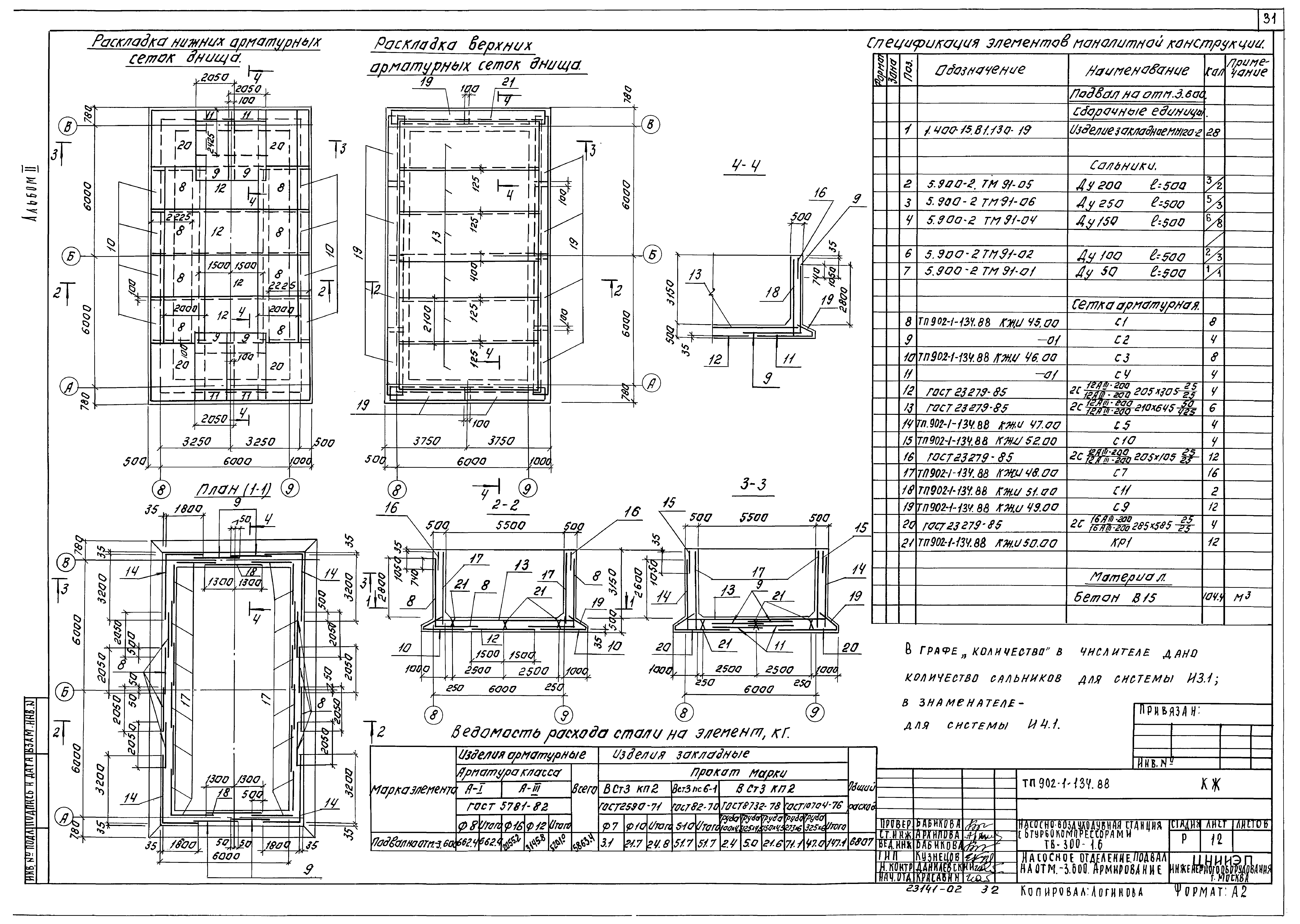 Типовой проект 902-1-134.88