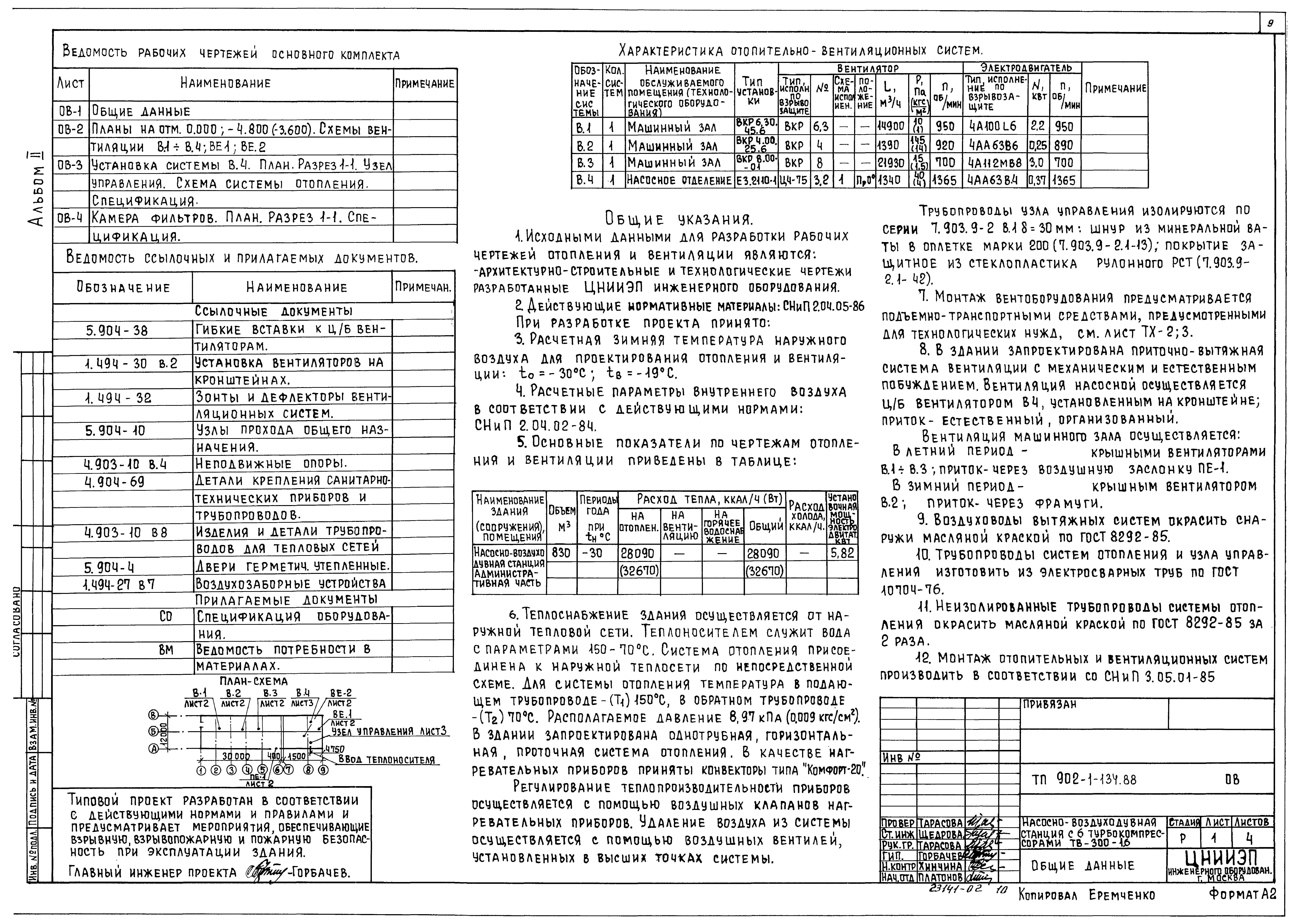 Типовой проект 902-1-134.88