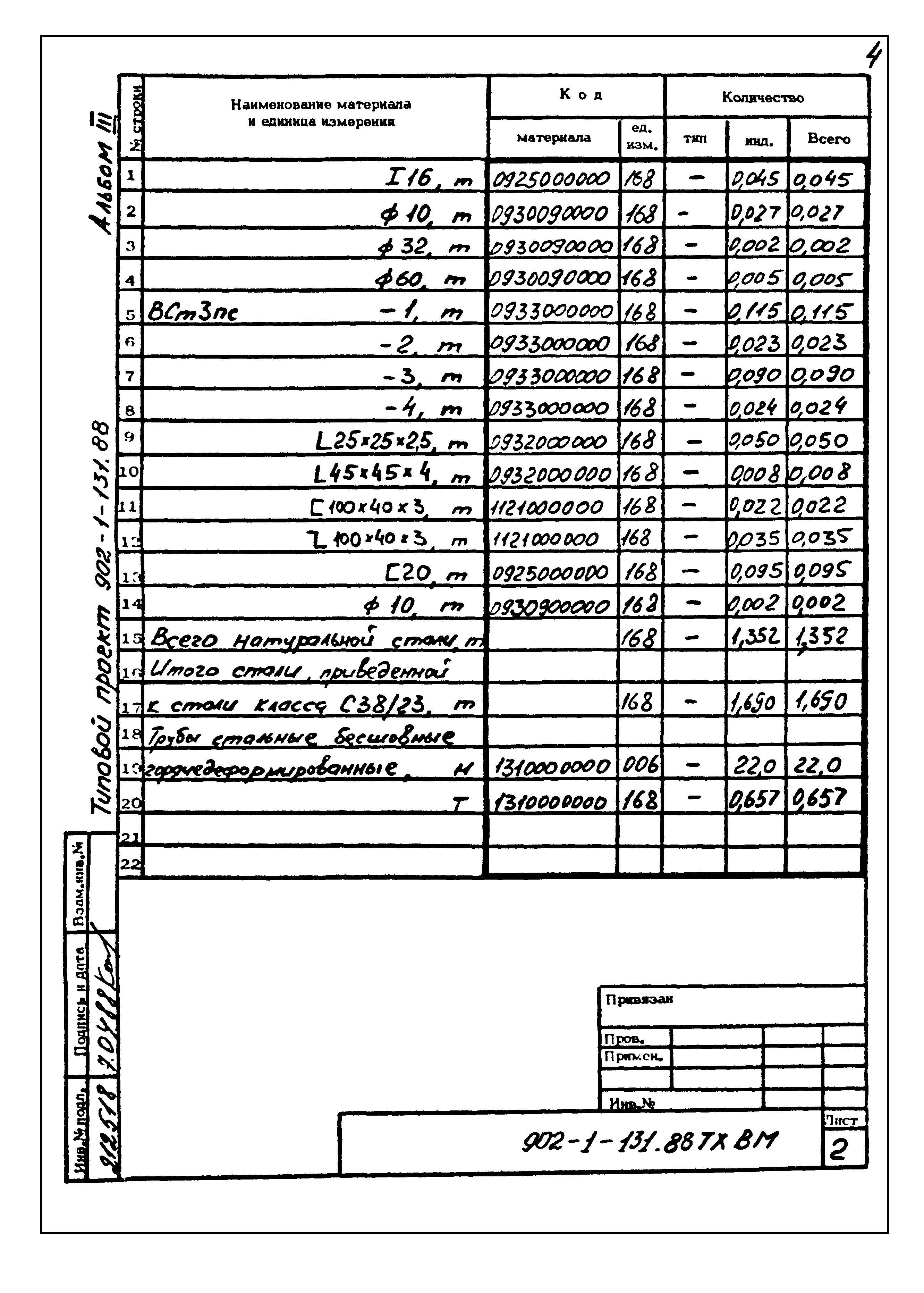 Типовой проект 902-1-131.88