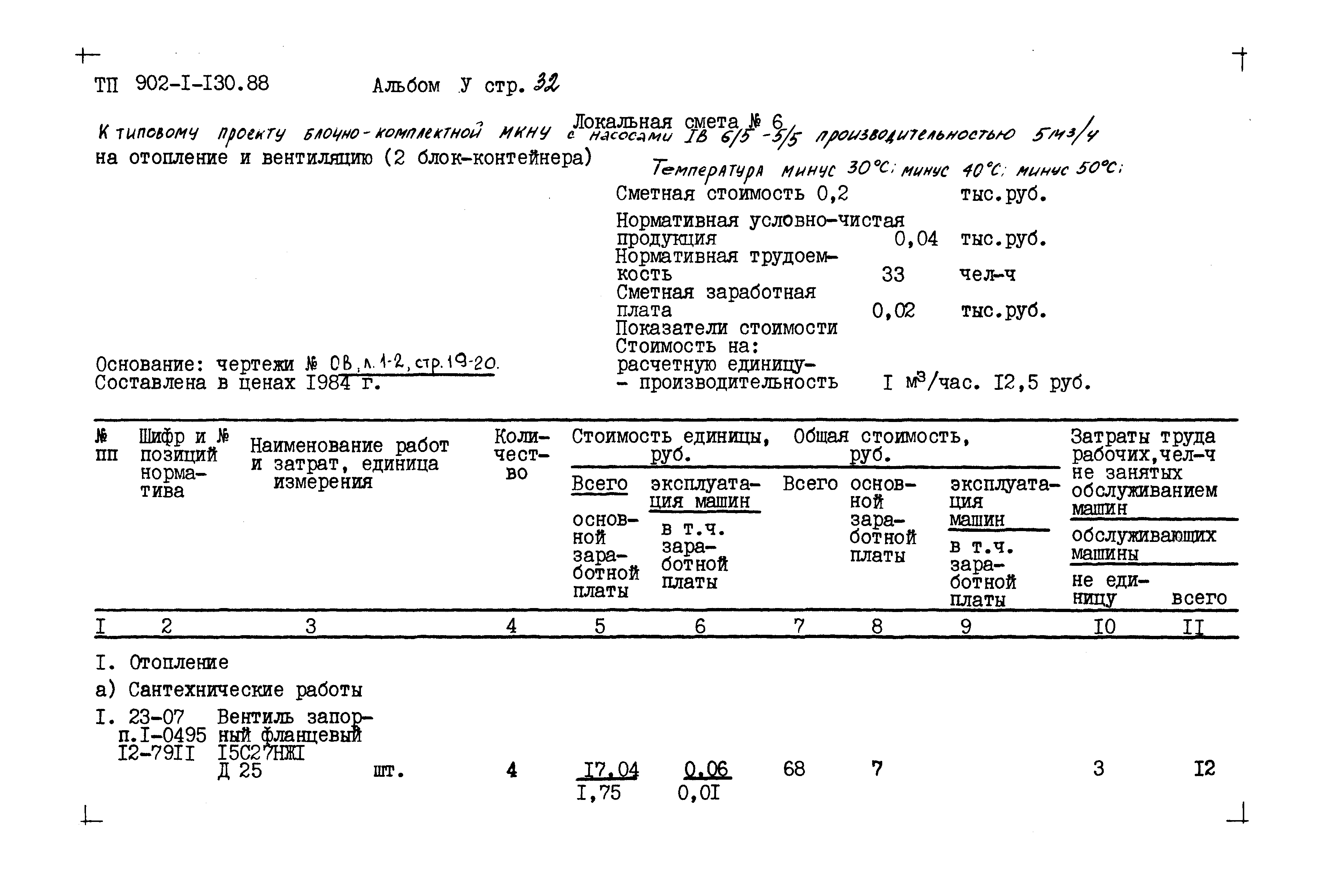 Типовой проект 902-1-130.88