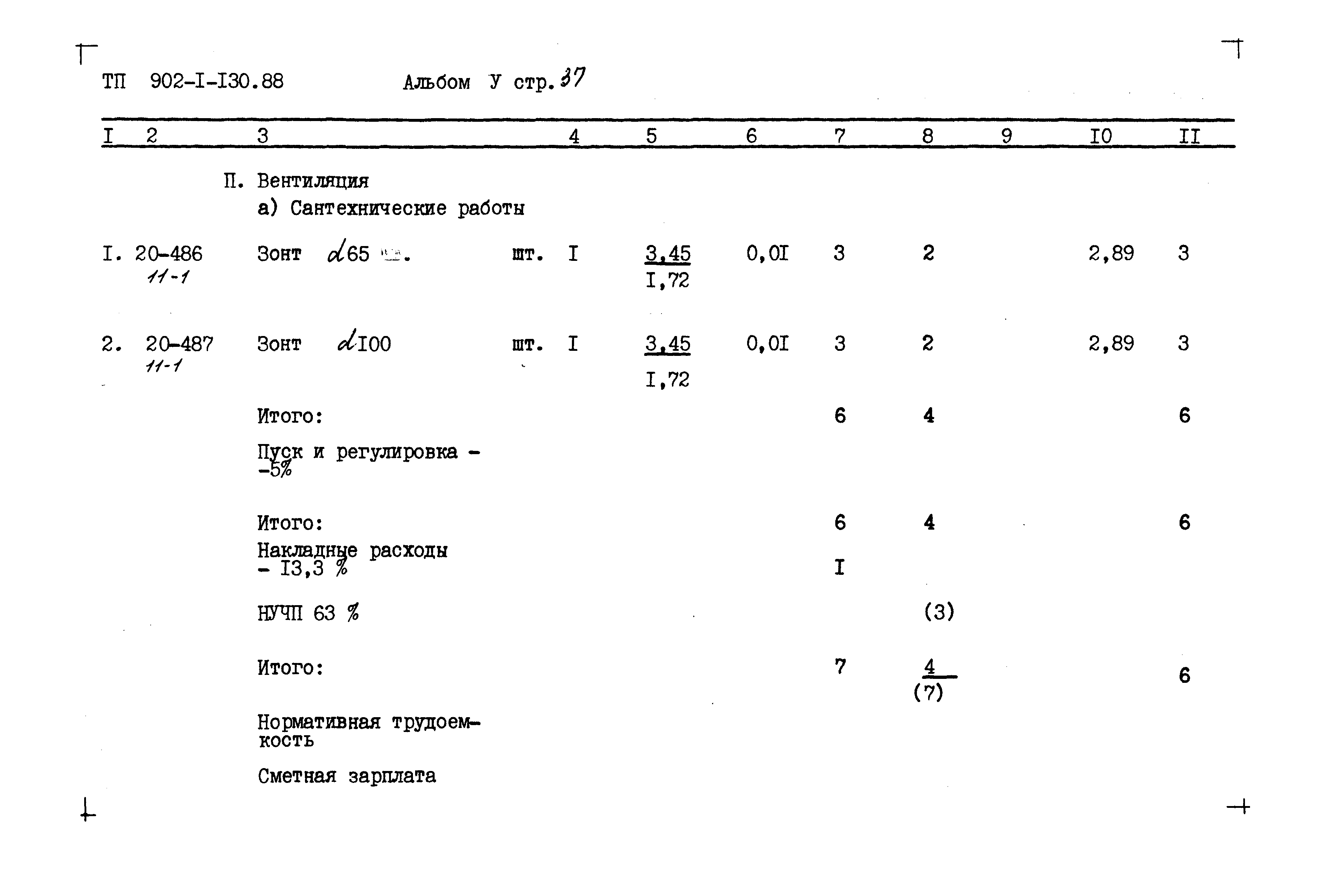 Типовой проект 902-1-130.88