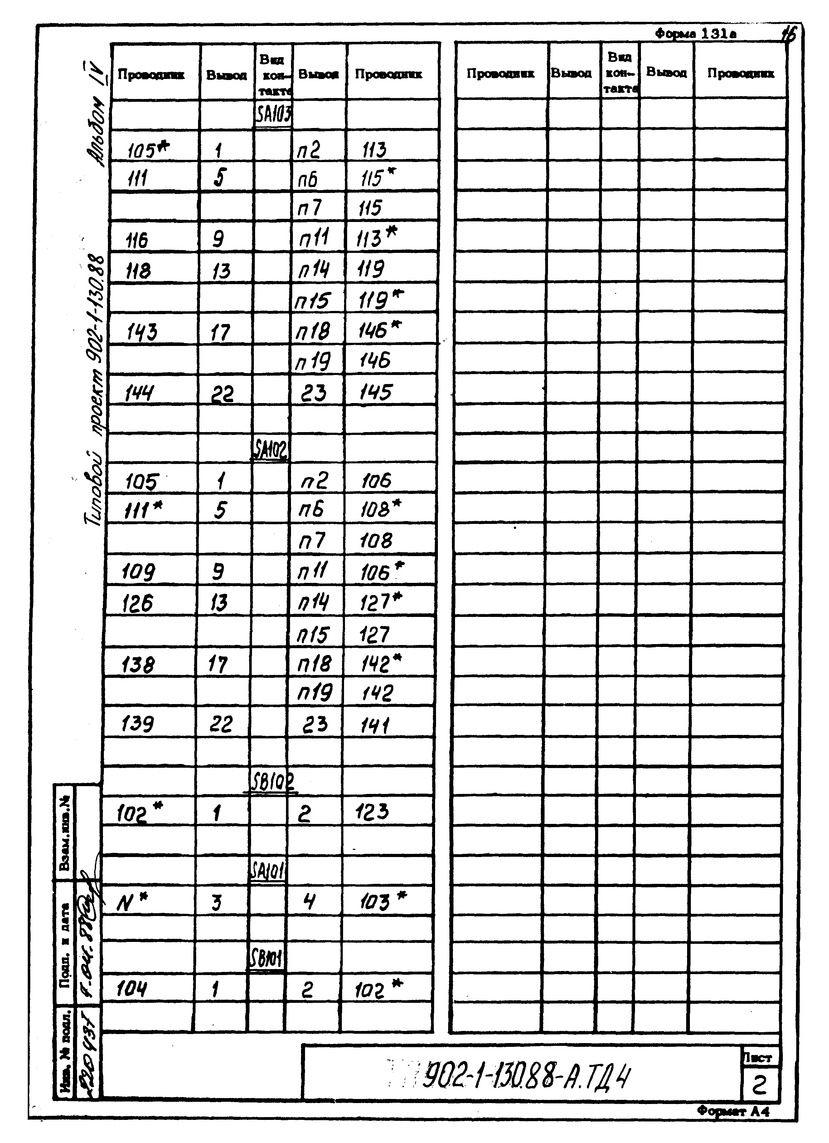 Типовой проект 902-1-130.88