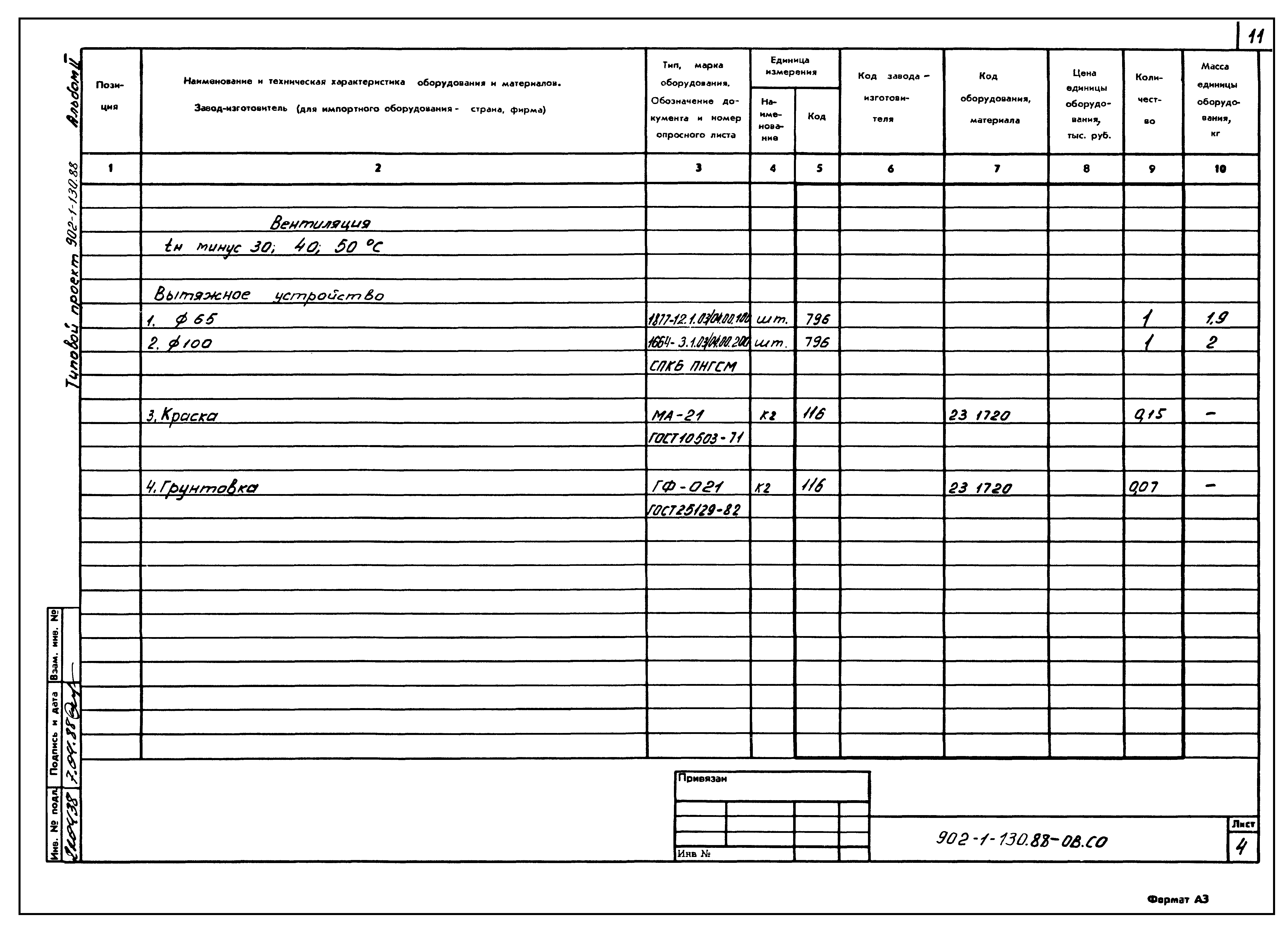 Типовой проект 902-1-130.88
