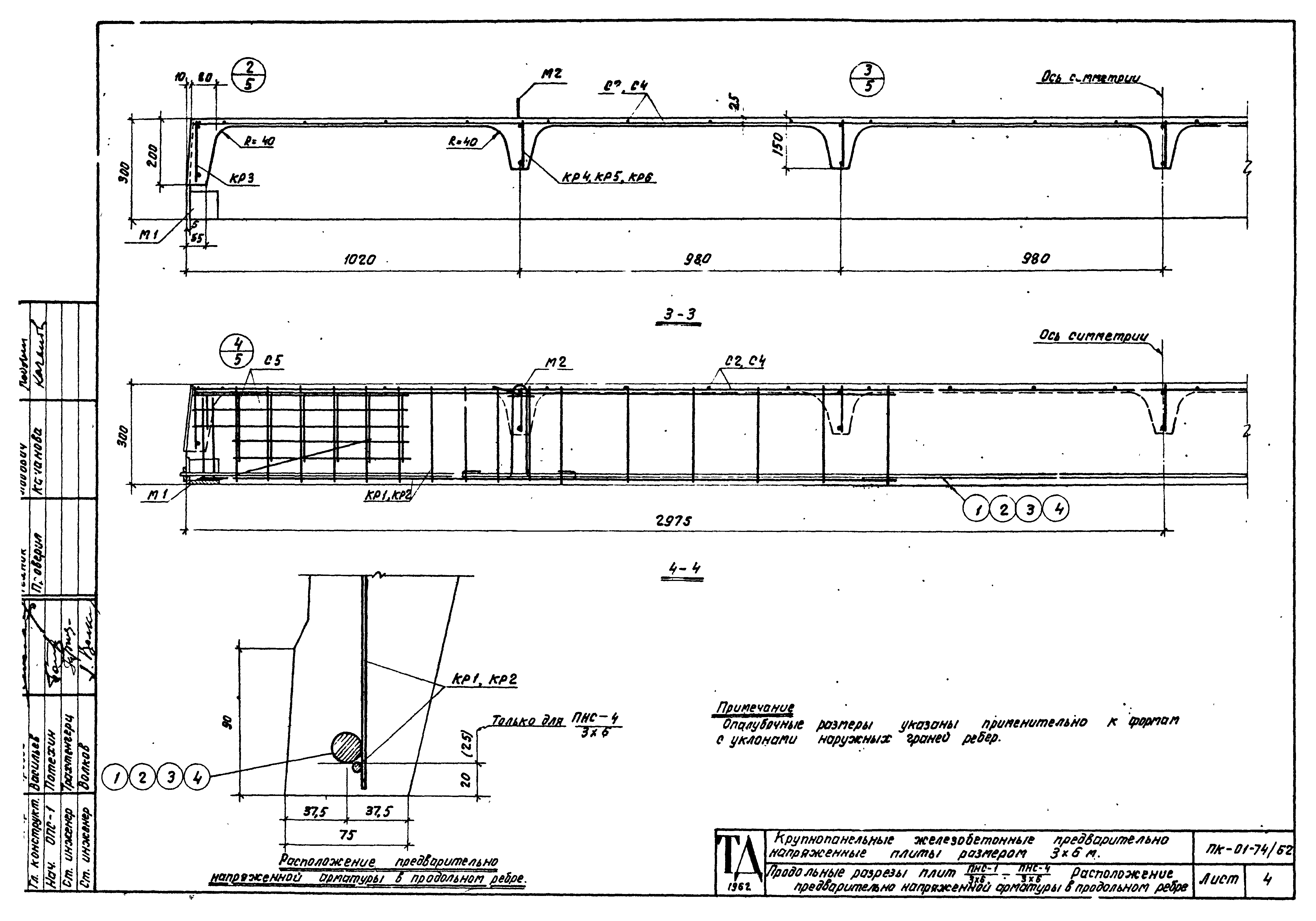 Серия ПК-01-74/62