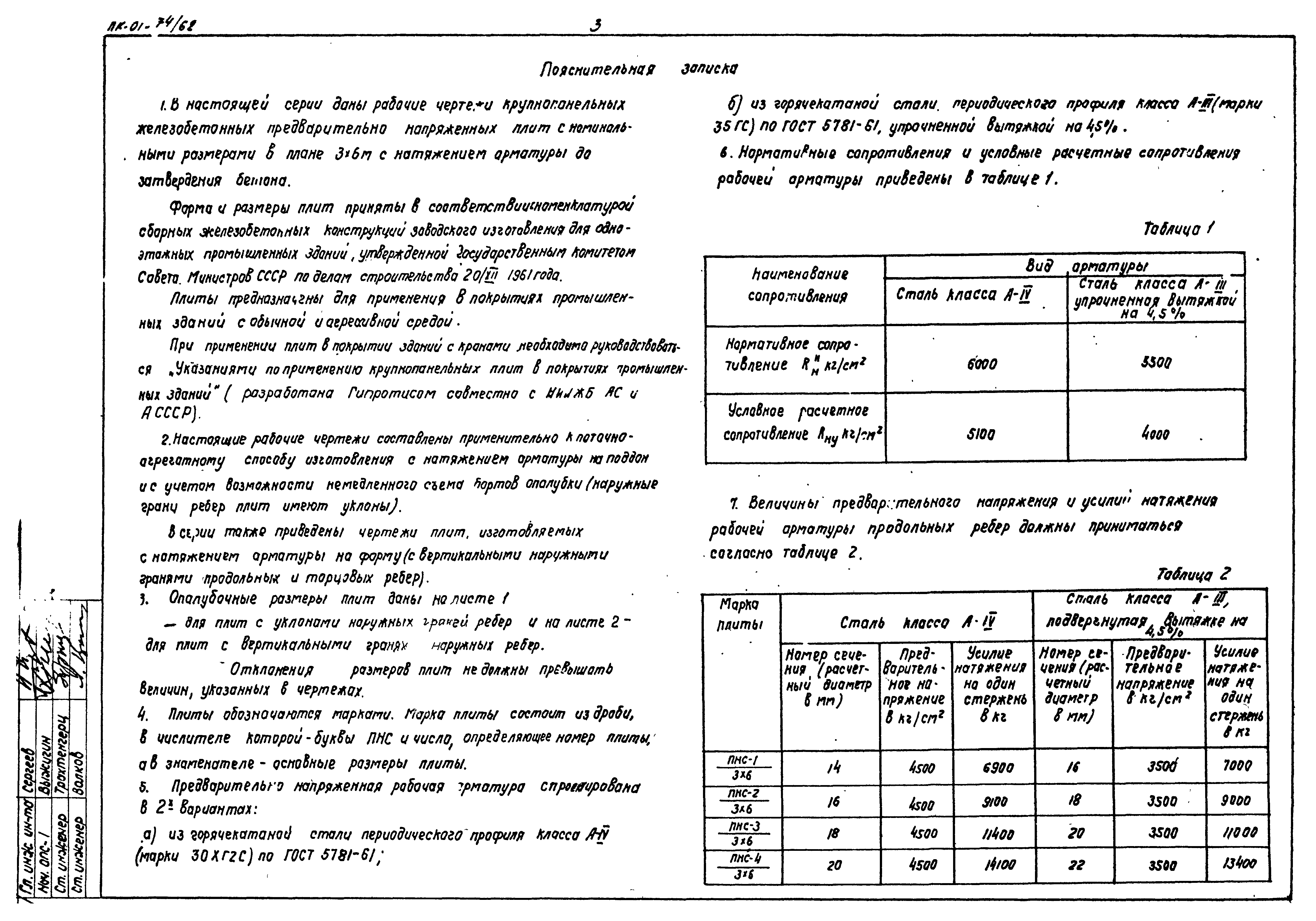 Серия ПК-01-74/62