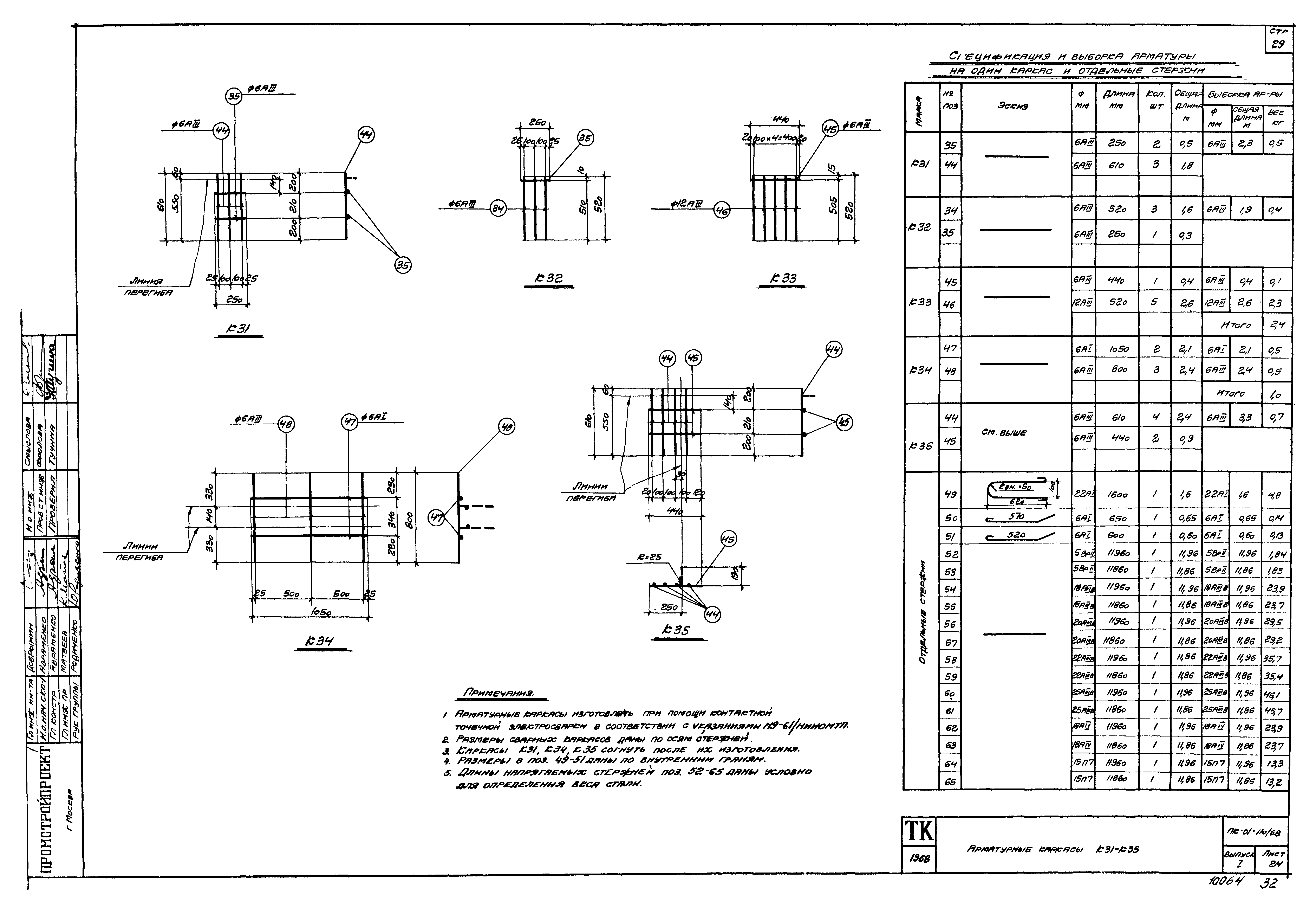 Серия ПК-01-110/68
