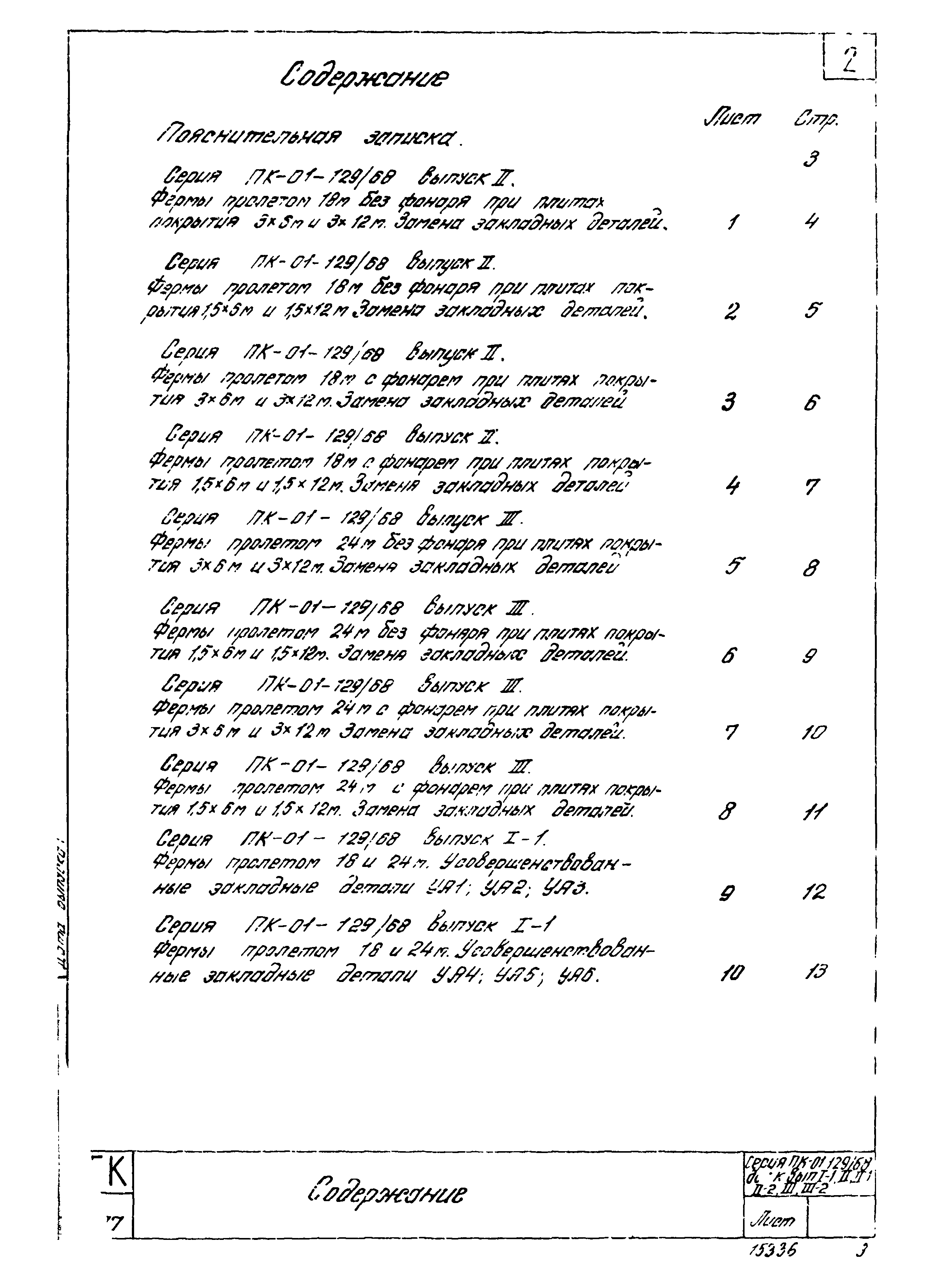 Серия ПК-01-129/68