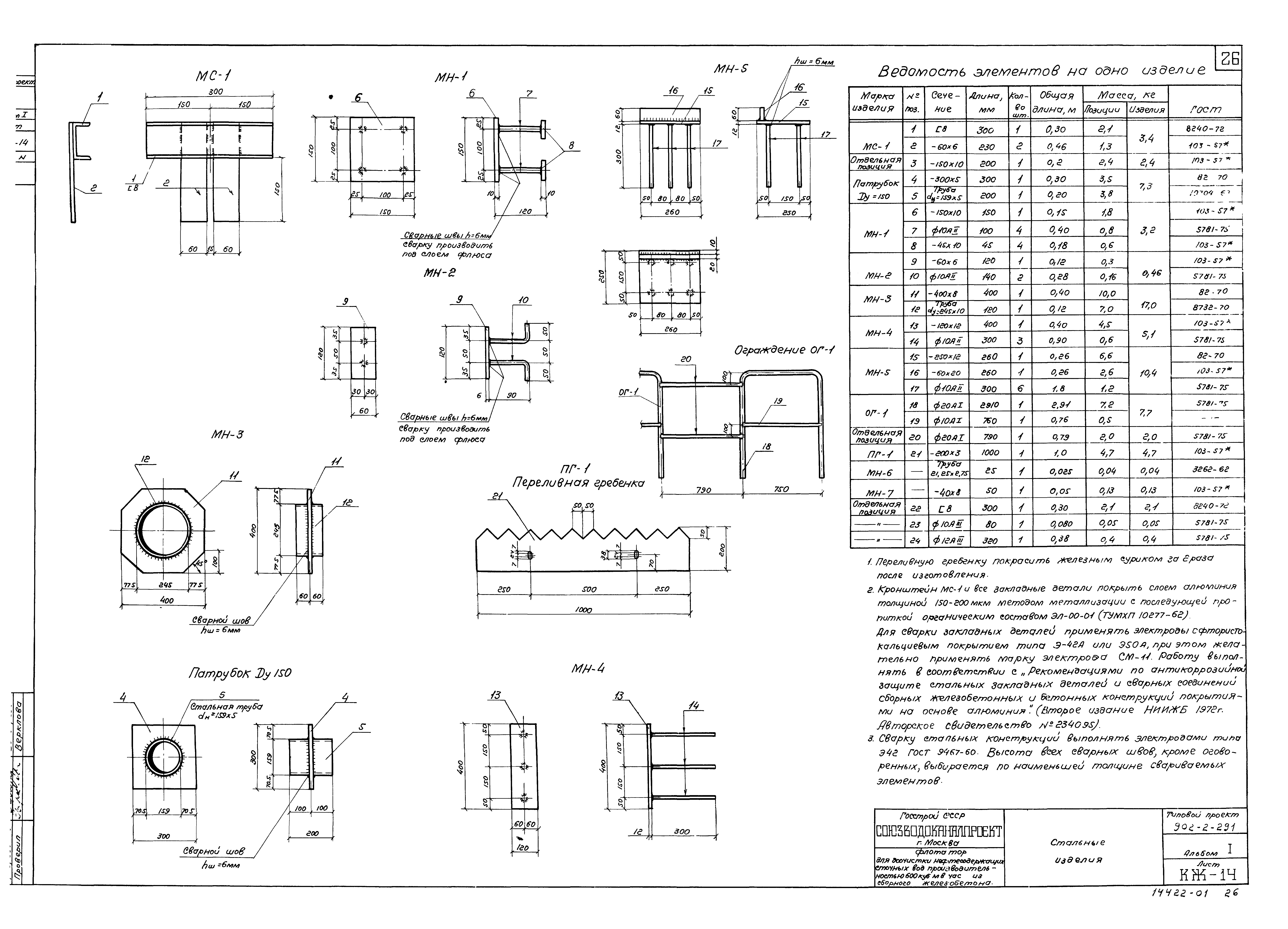 Типовой проект 902-2-291