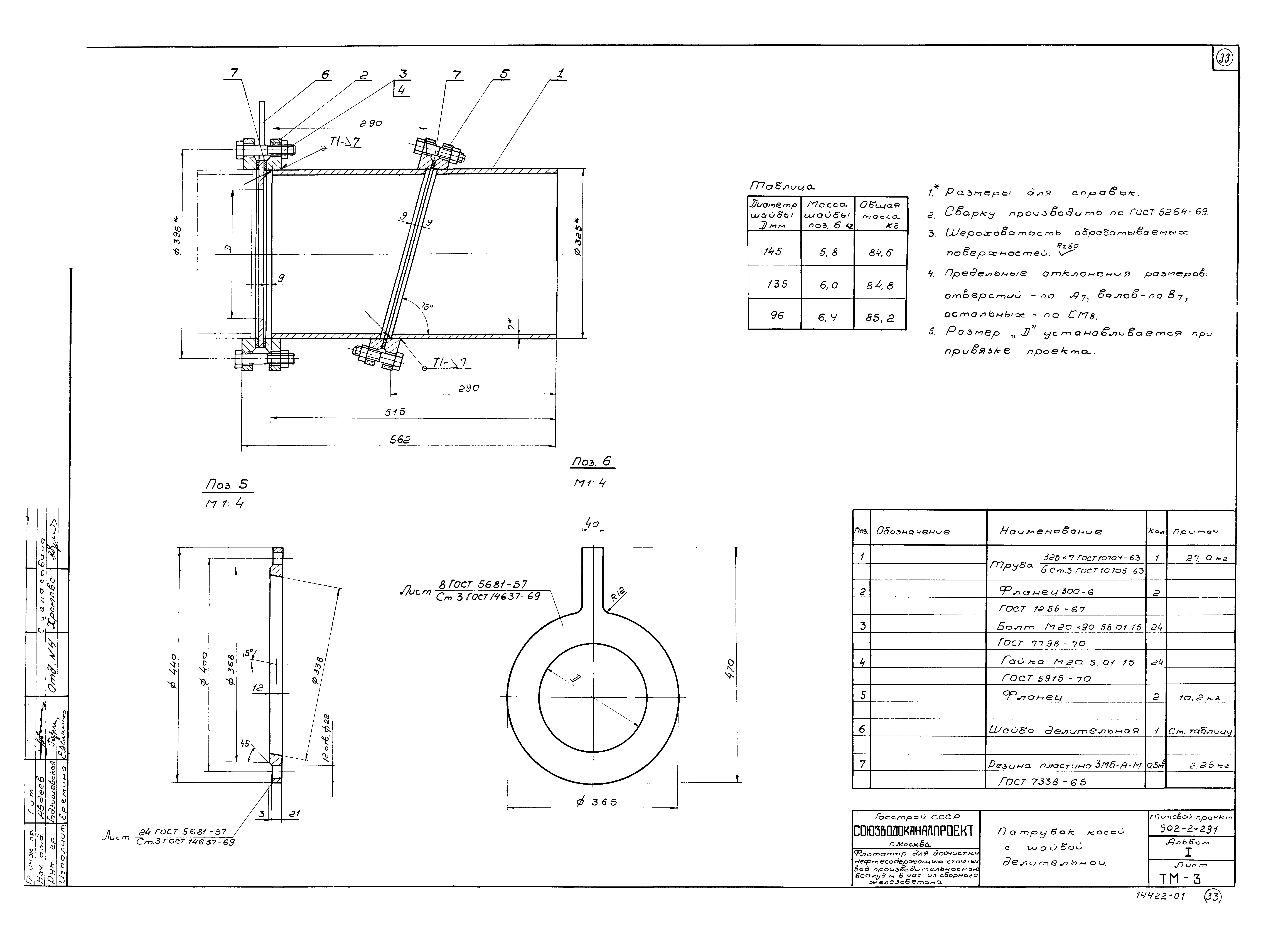 Типовой проект 902-2-291