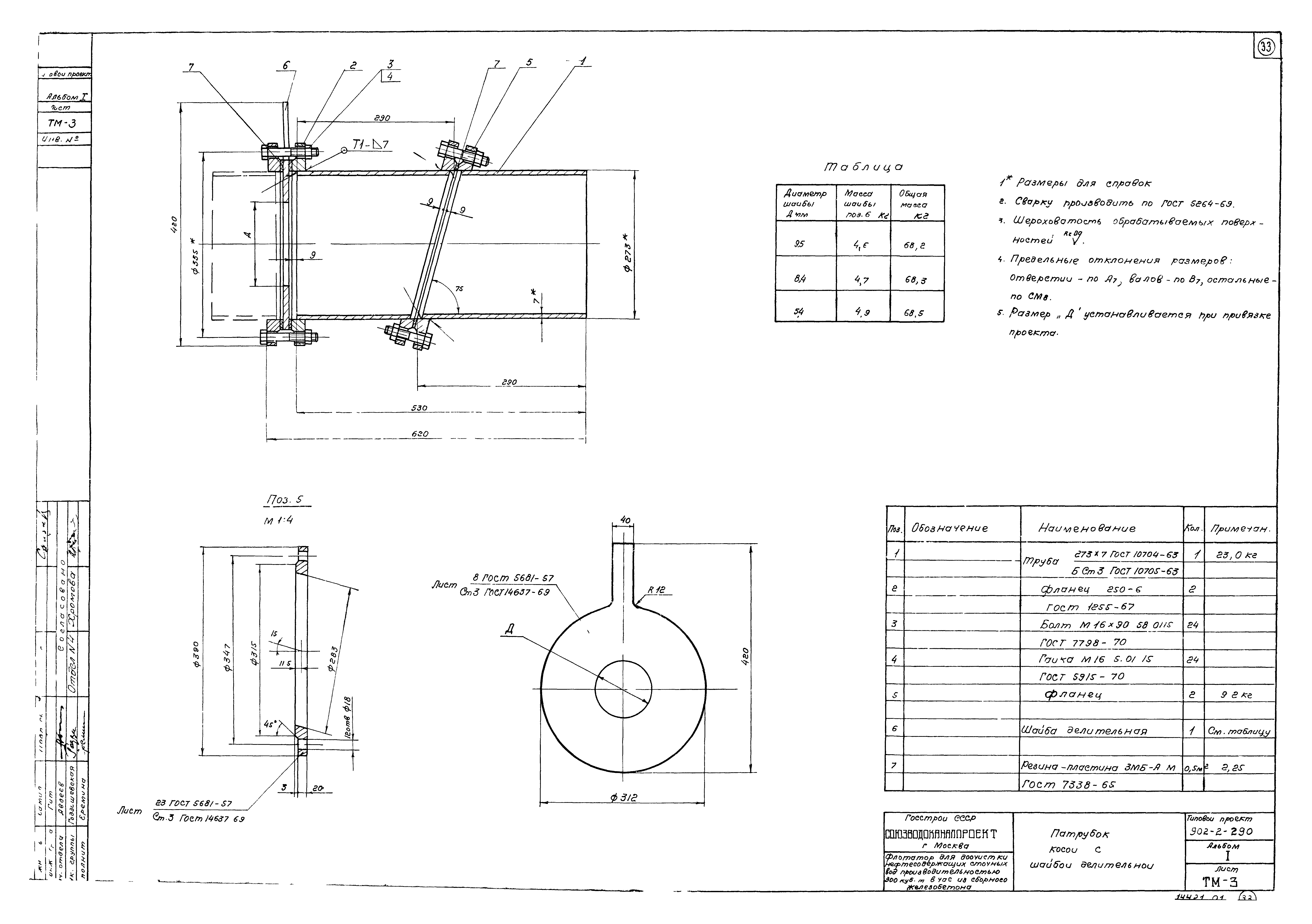 Типовой проект 902-2-290
