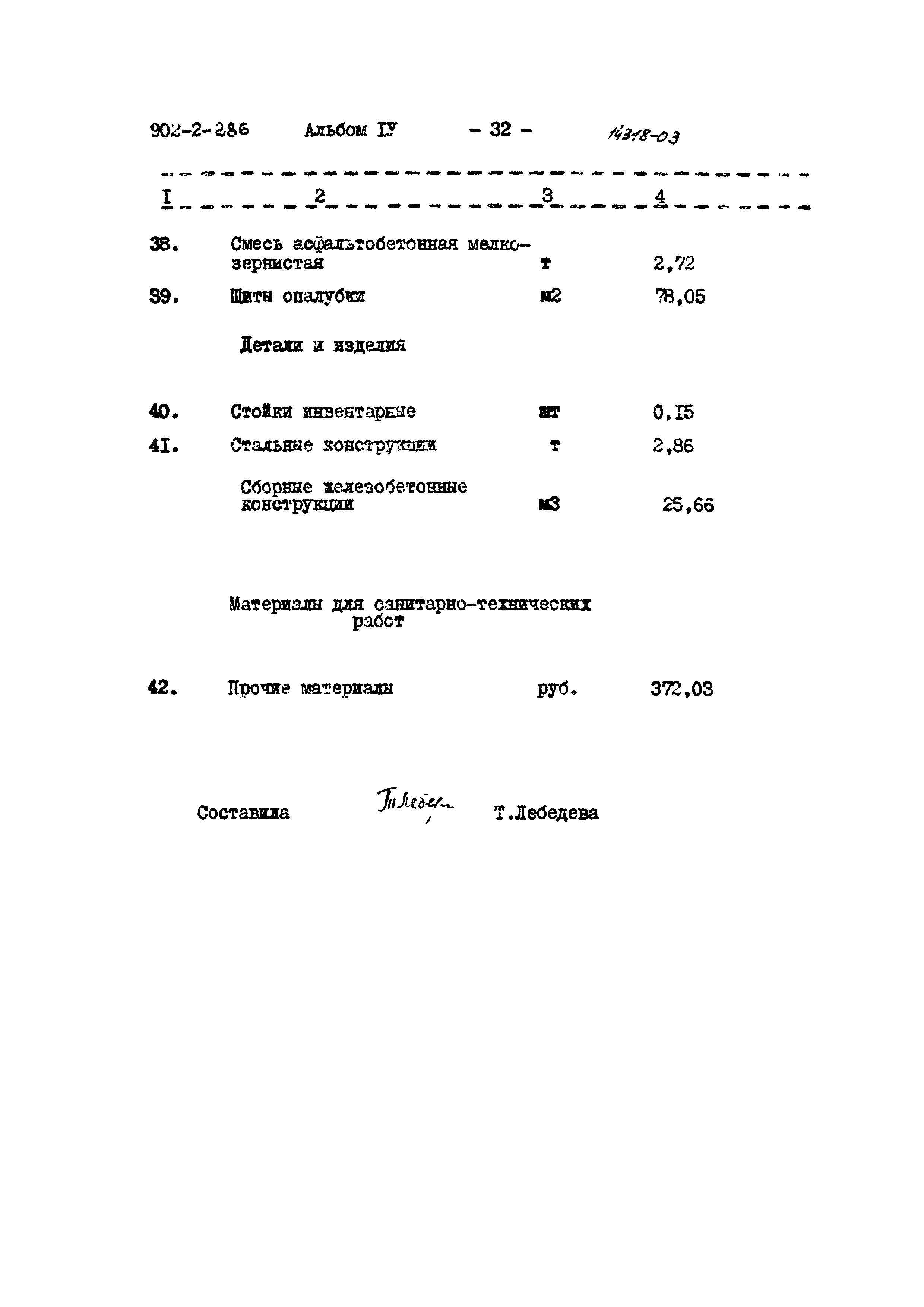 Типовой проект 902-2-286