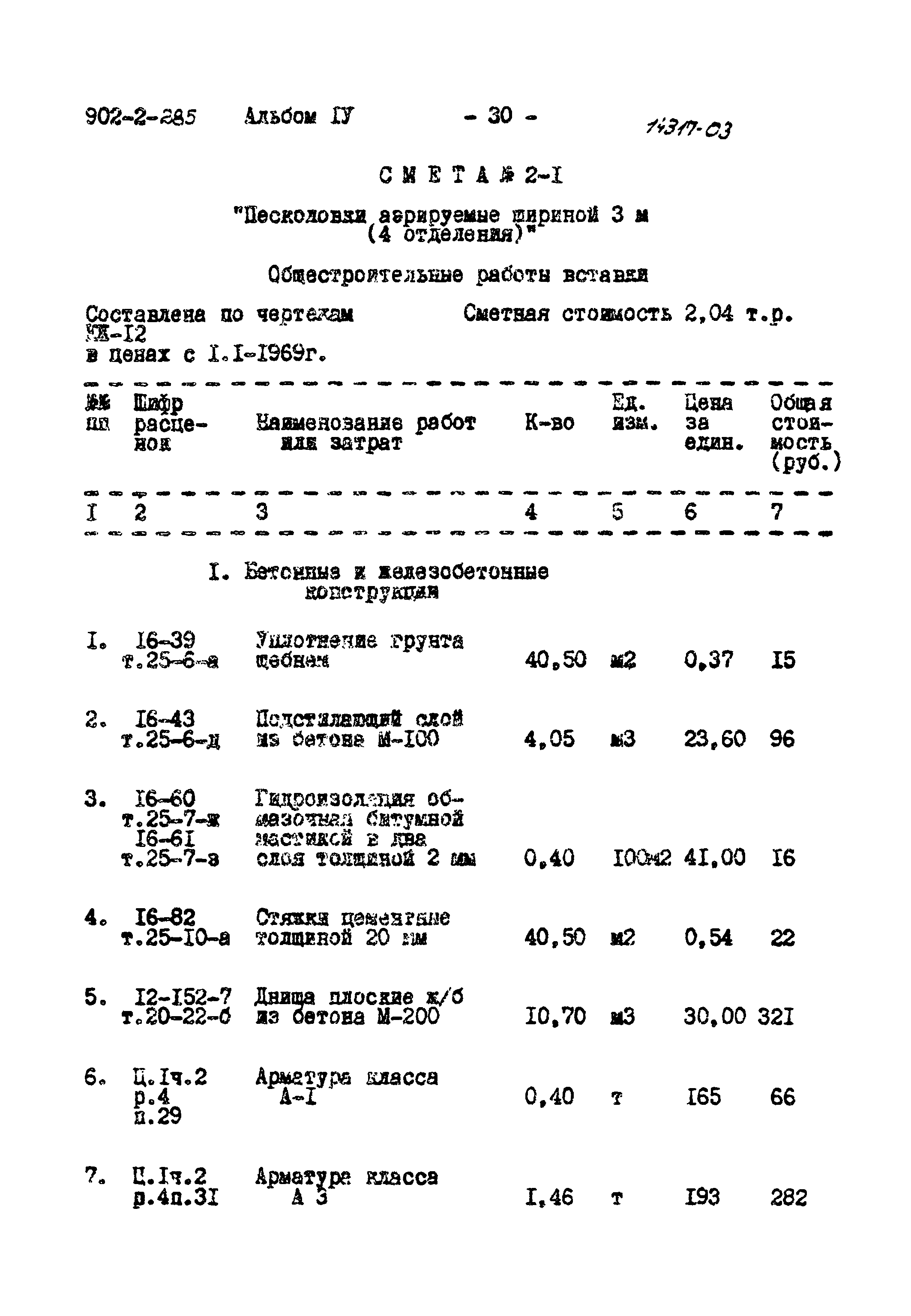 Типовой проект 902-2-285