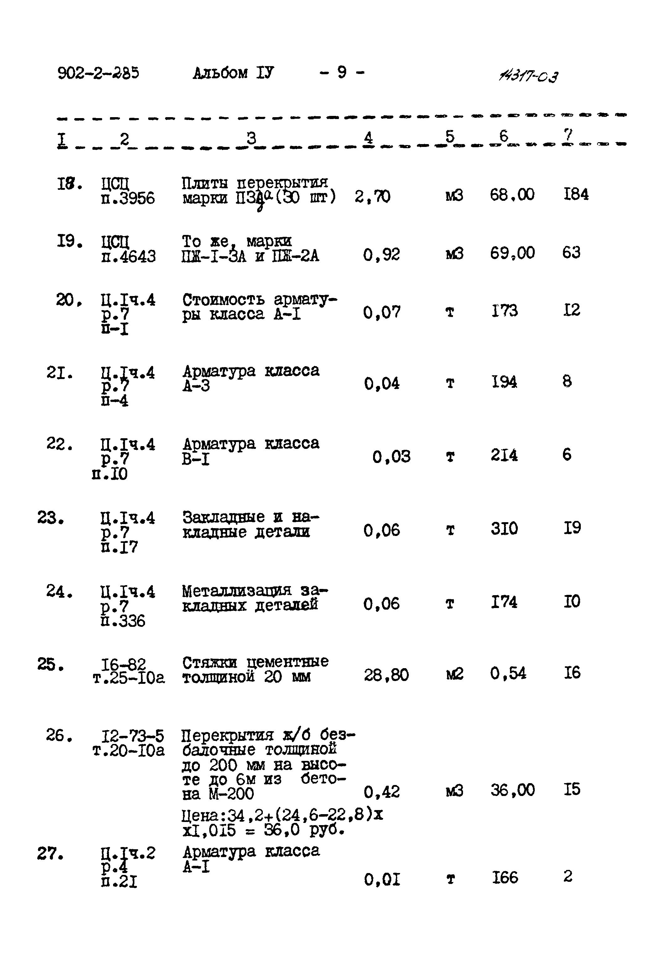 Типовой проект 902-2-285
