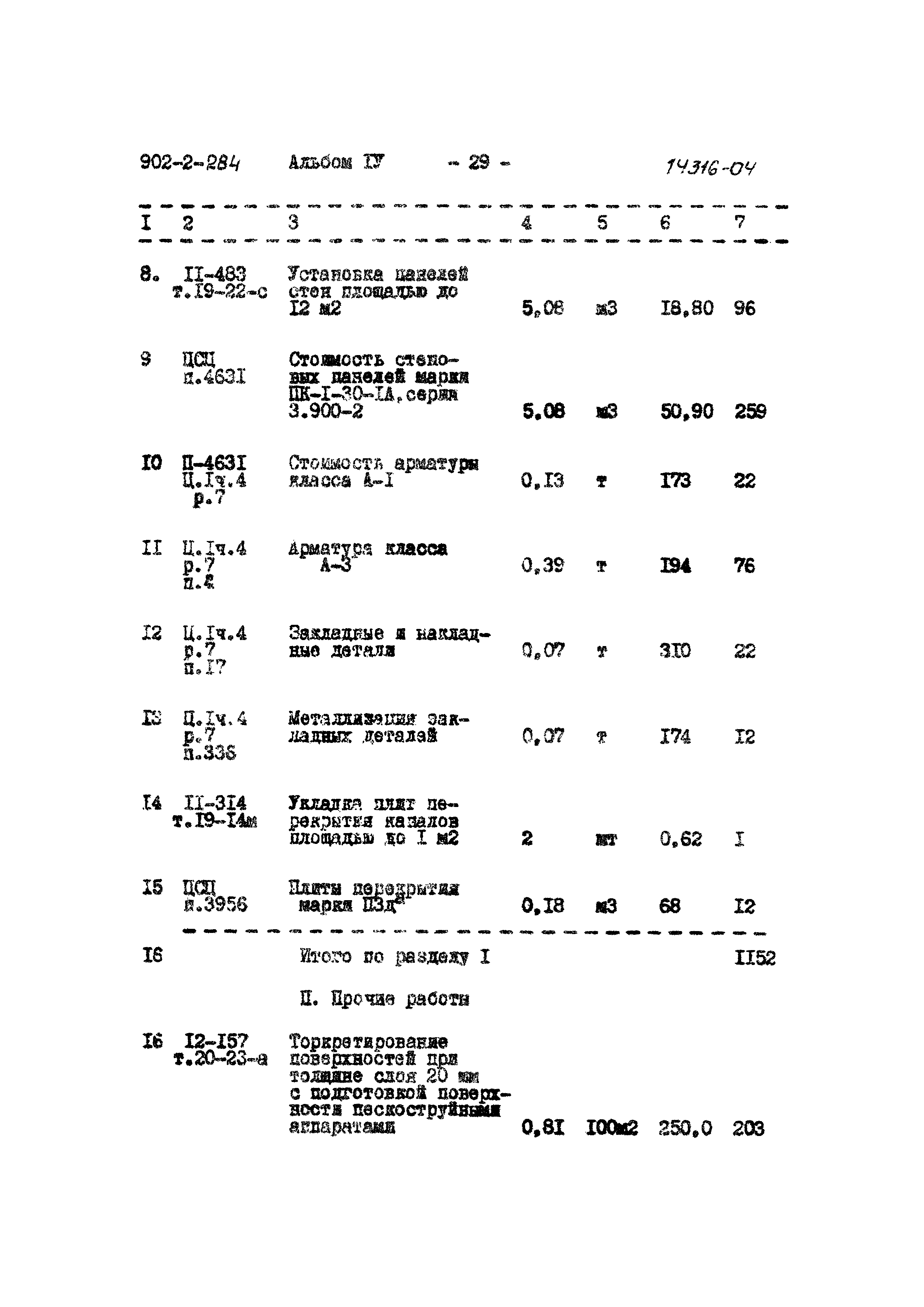 Типовой проект 902-2-284