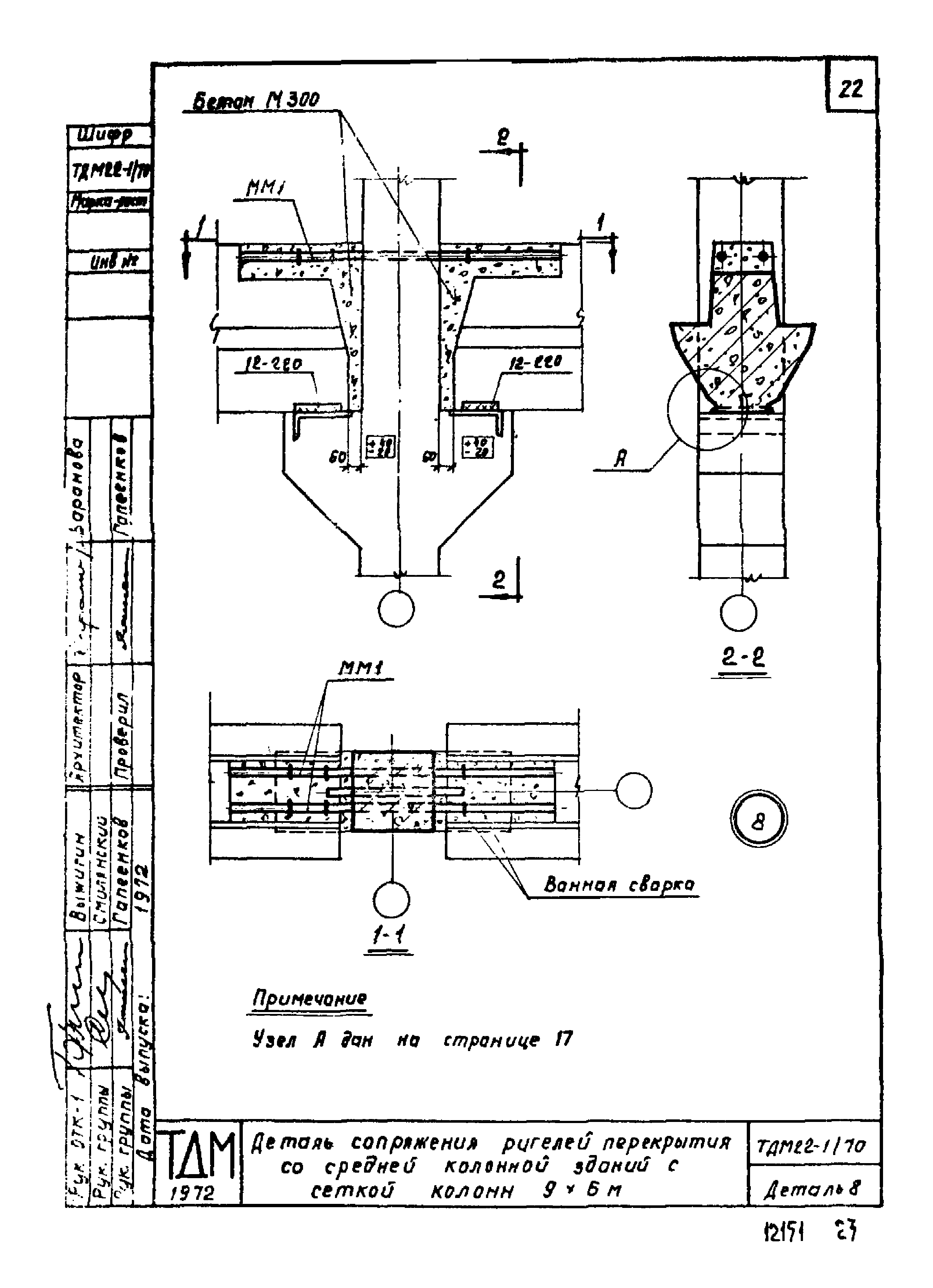 Серия ТДМ22-1/70