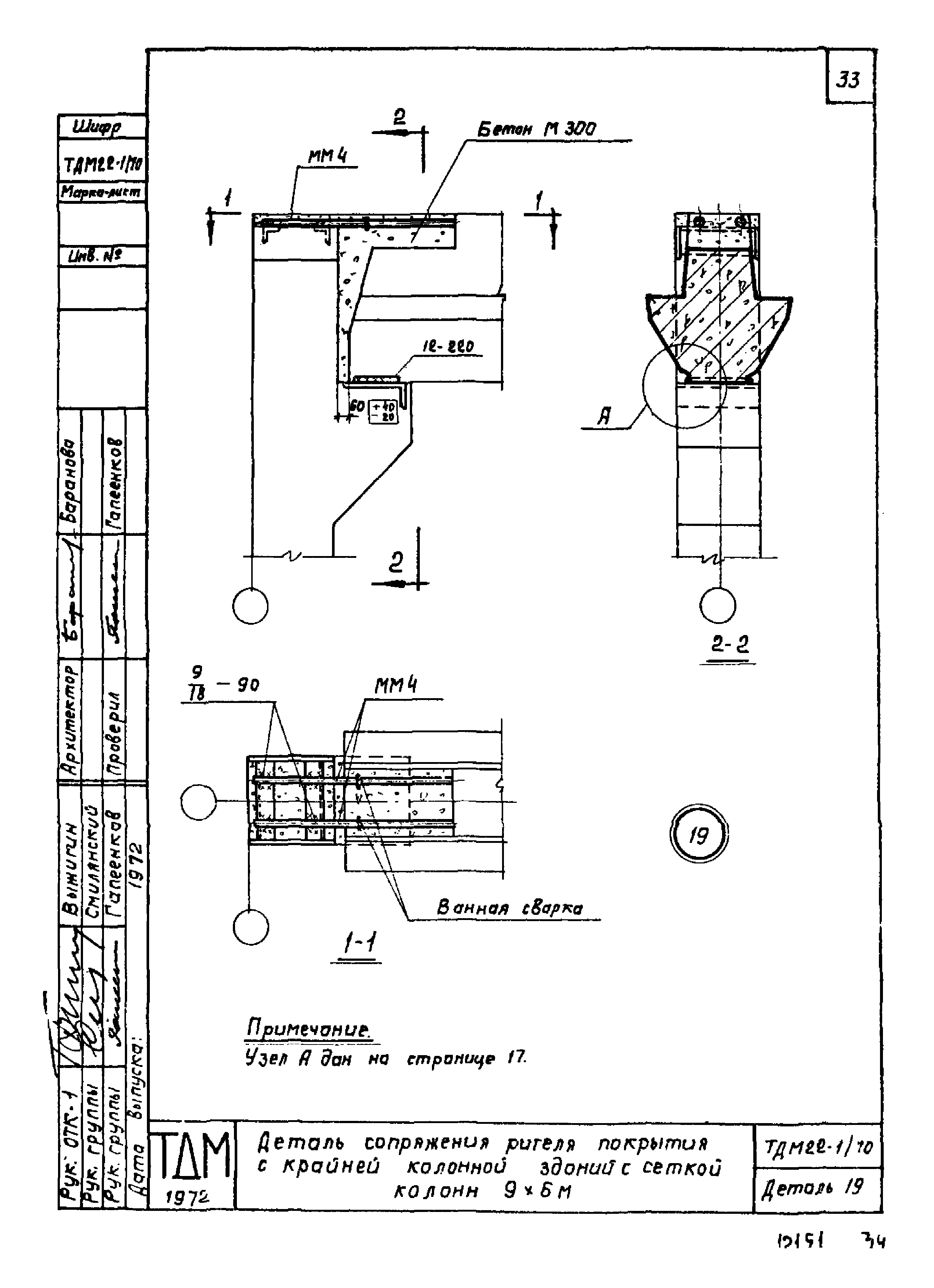 Серия ТДМ22-1/70