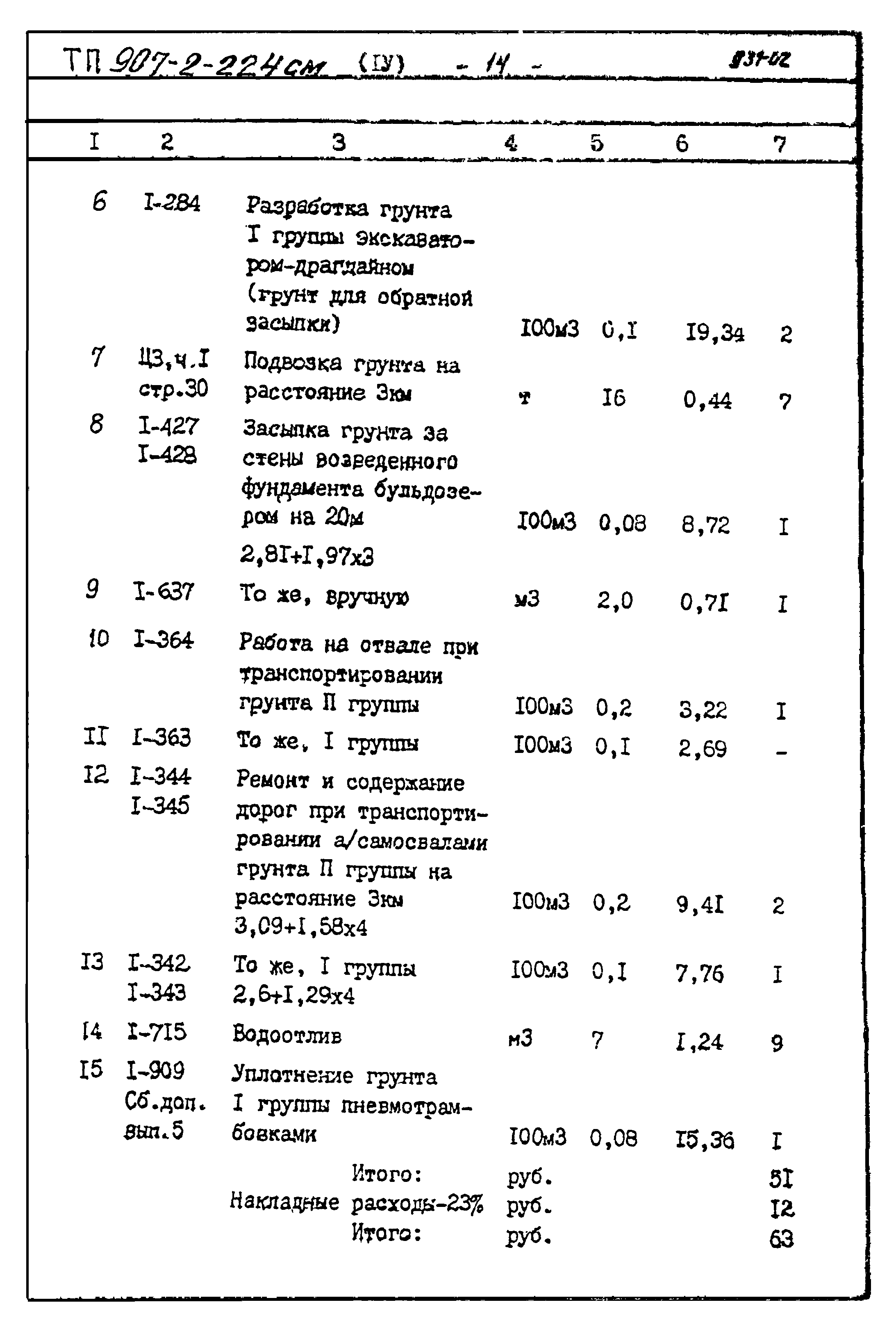 Типовой проект 907-2-224см