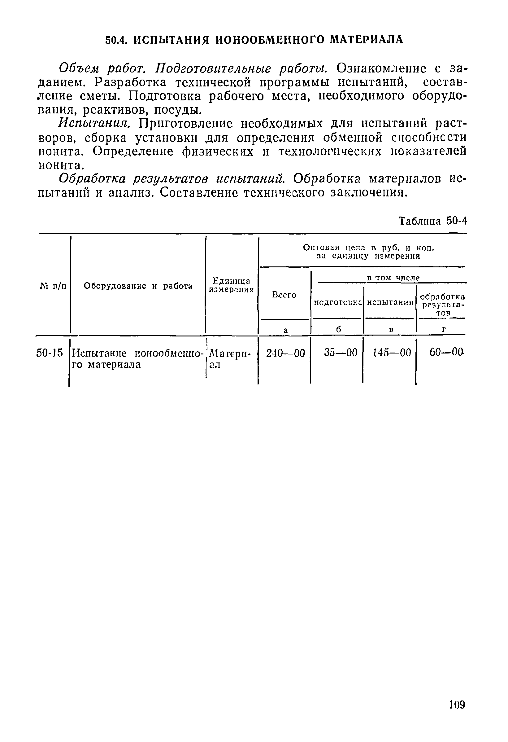 Прейскурант 26-05-204-01