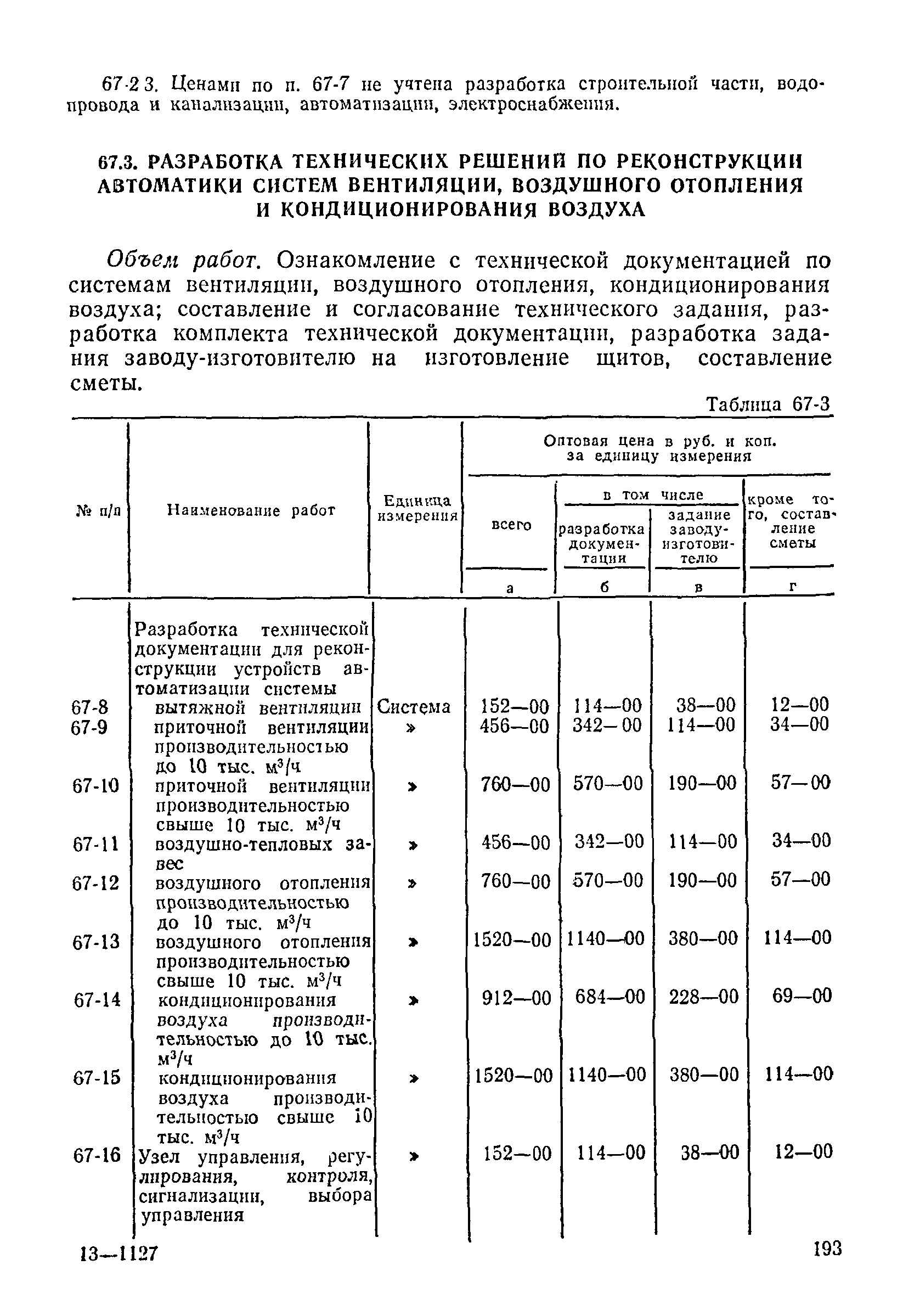 Прейскурант 26-05-204-01