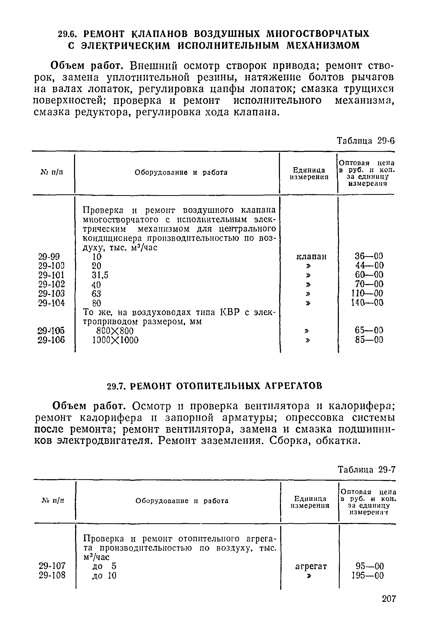 Прейскурант 26-05-204-01