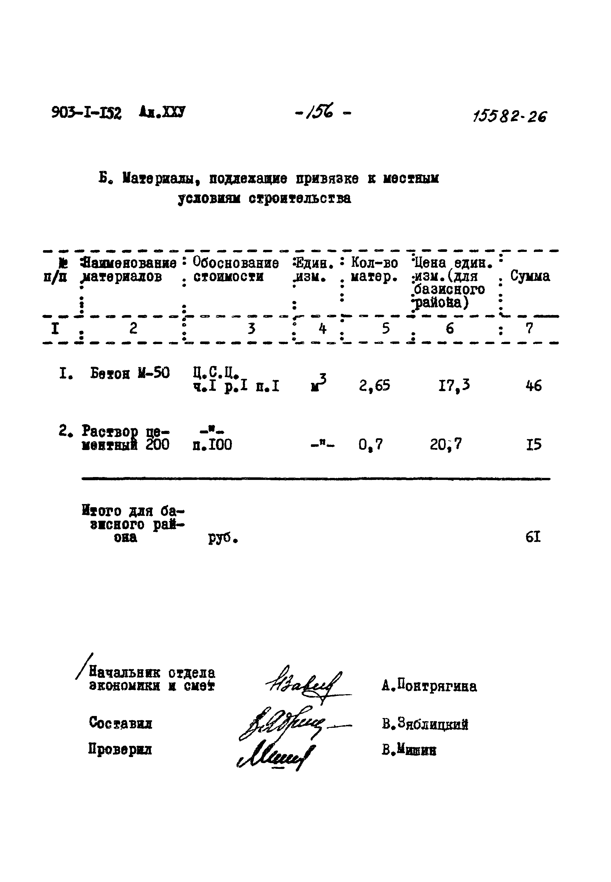 Типовой проект 903-1-152