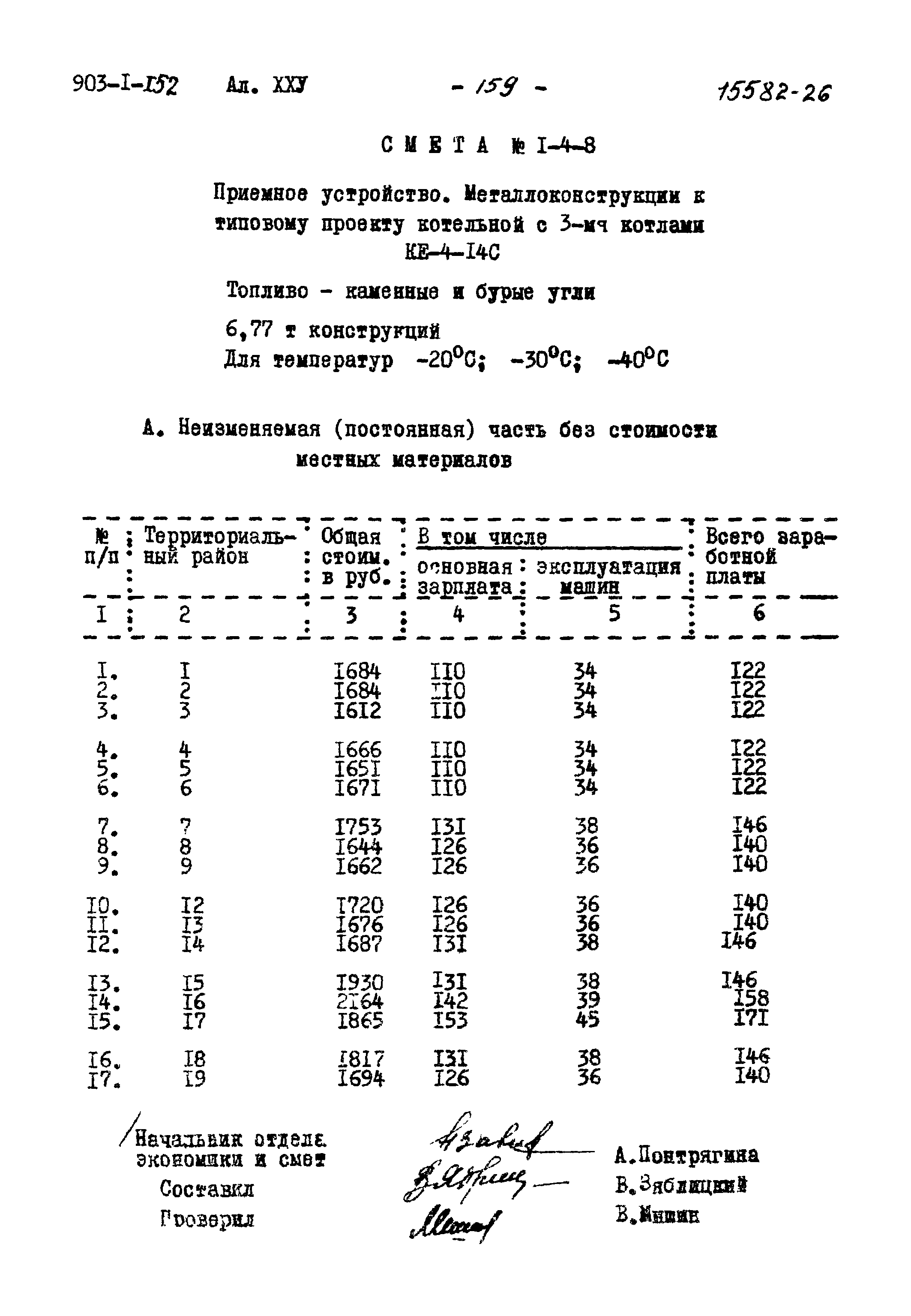 Типовой проект 903-1-152