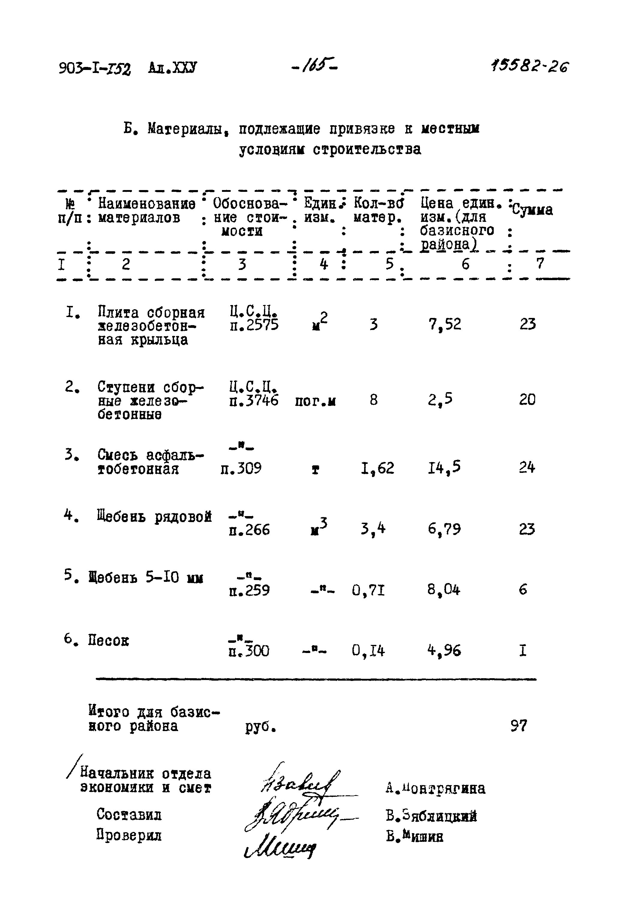 Типовой проект 903-1-152